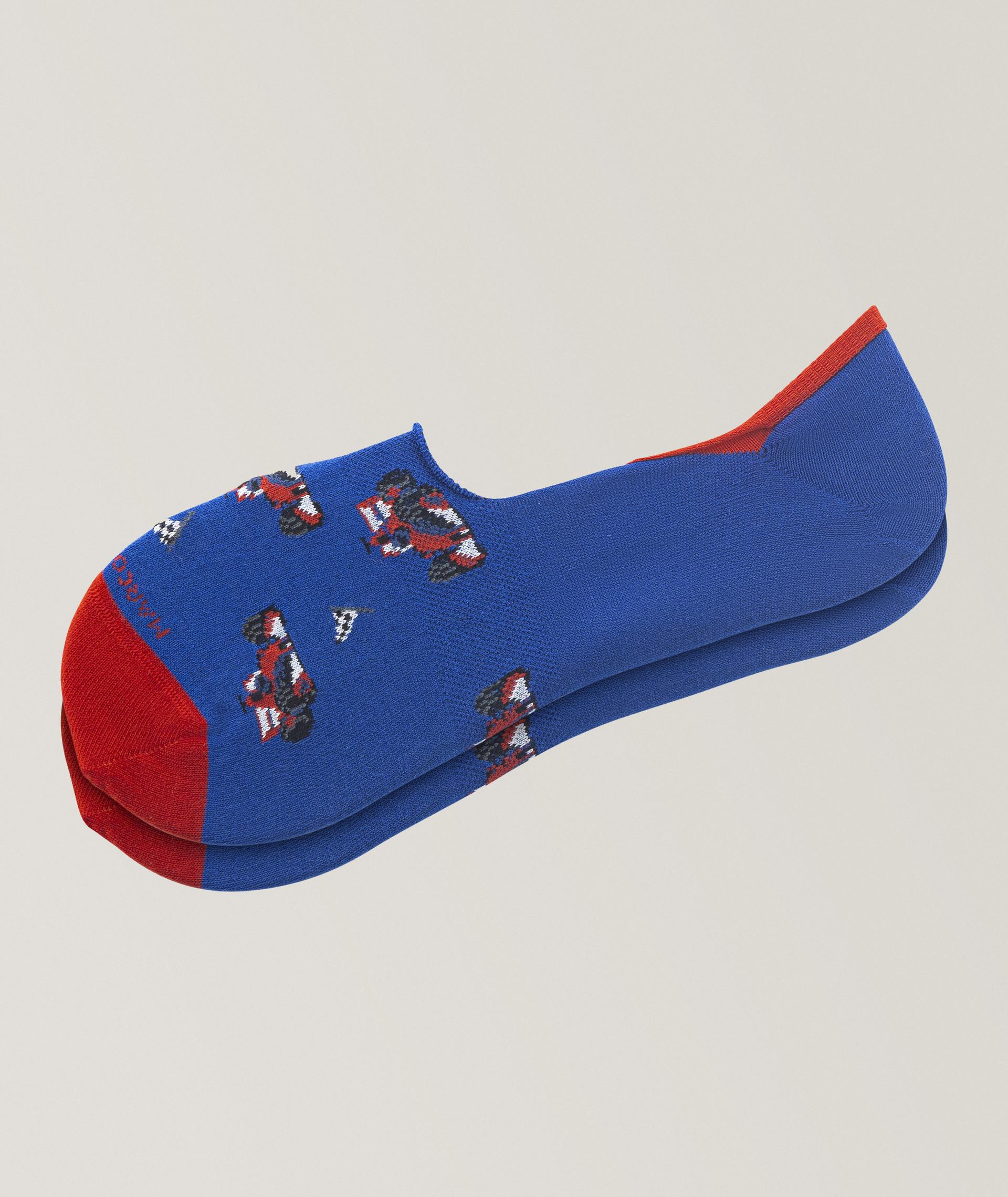 Racing Car Invisible Touch Socks image 0