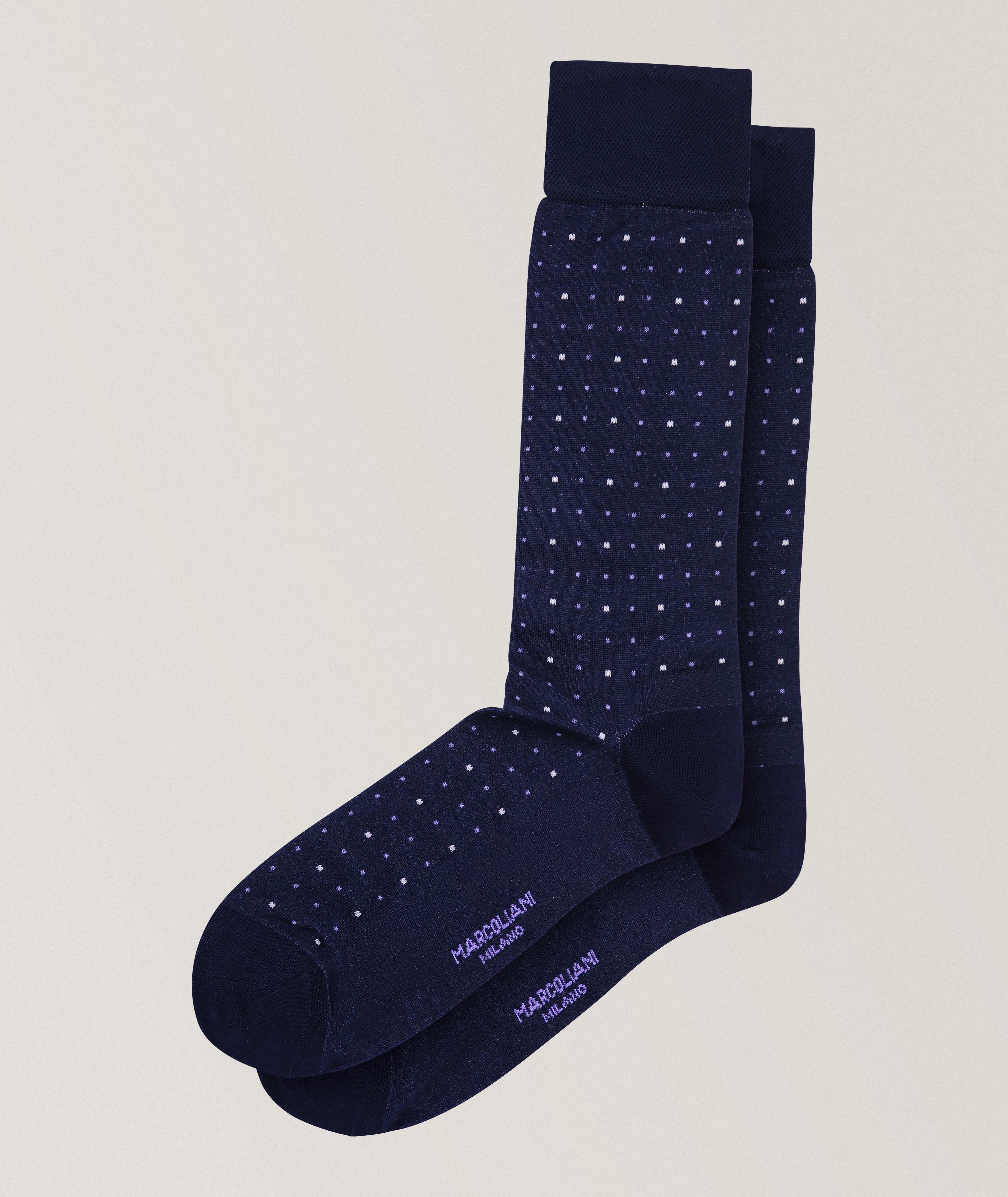 Micro-Dots Modal-Blend Socks image 0