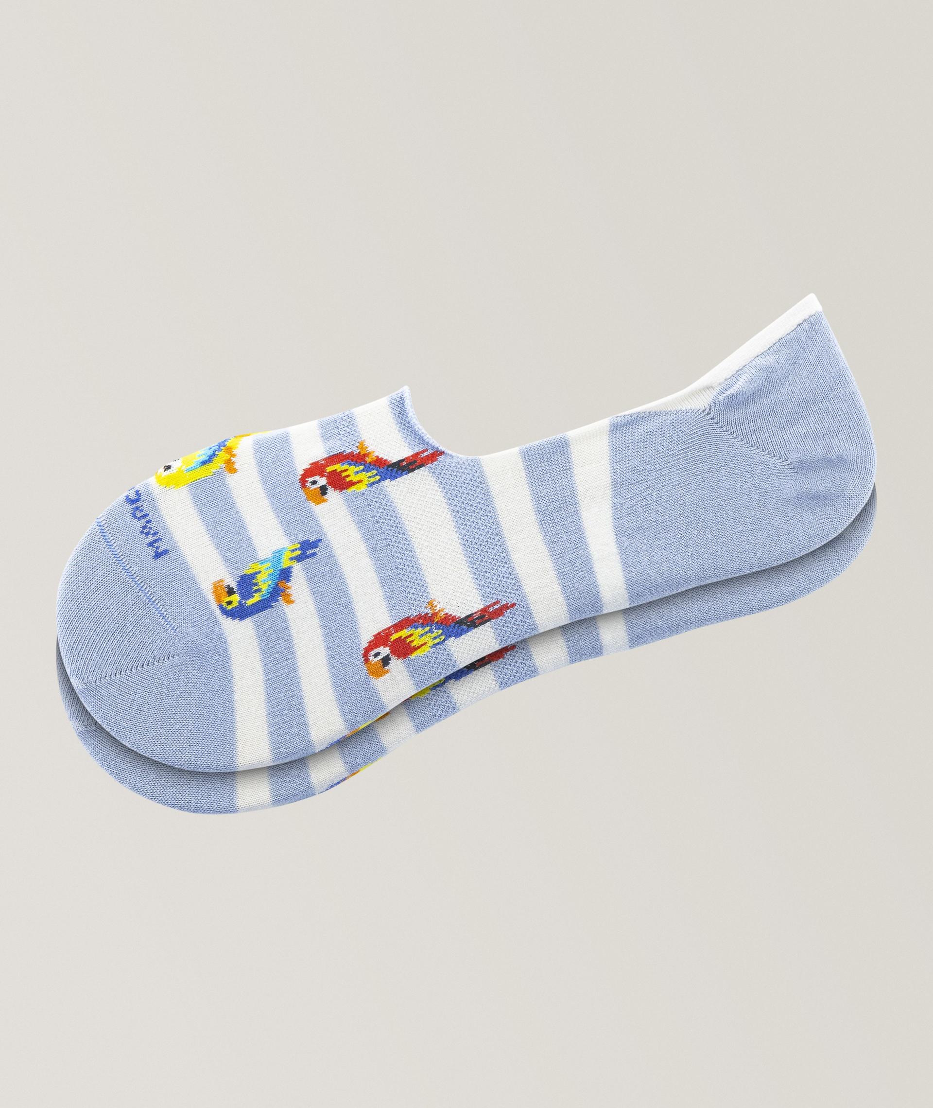 Chaussettes Invisible Touch à motif de perroquets image 0
