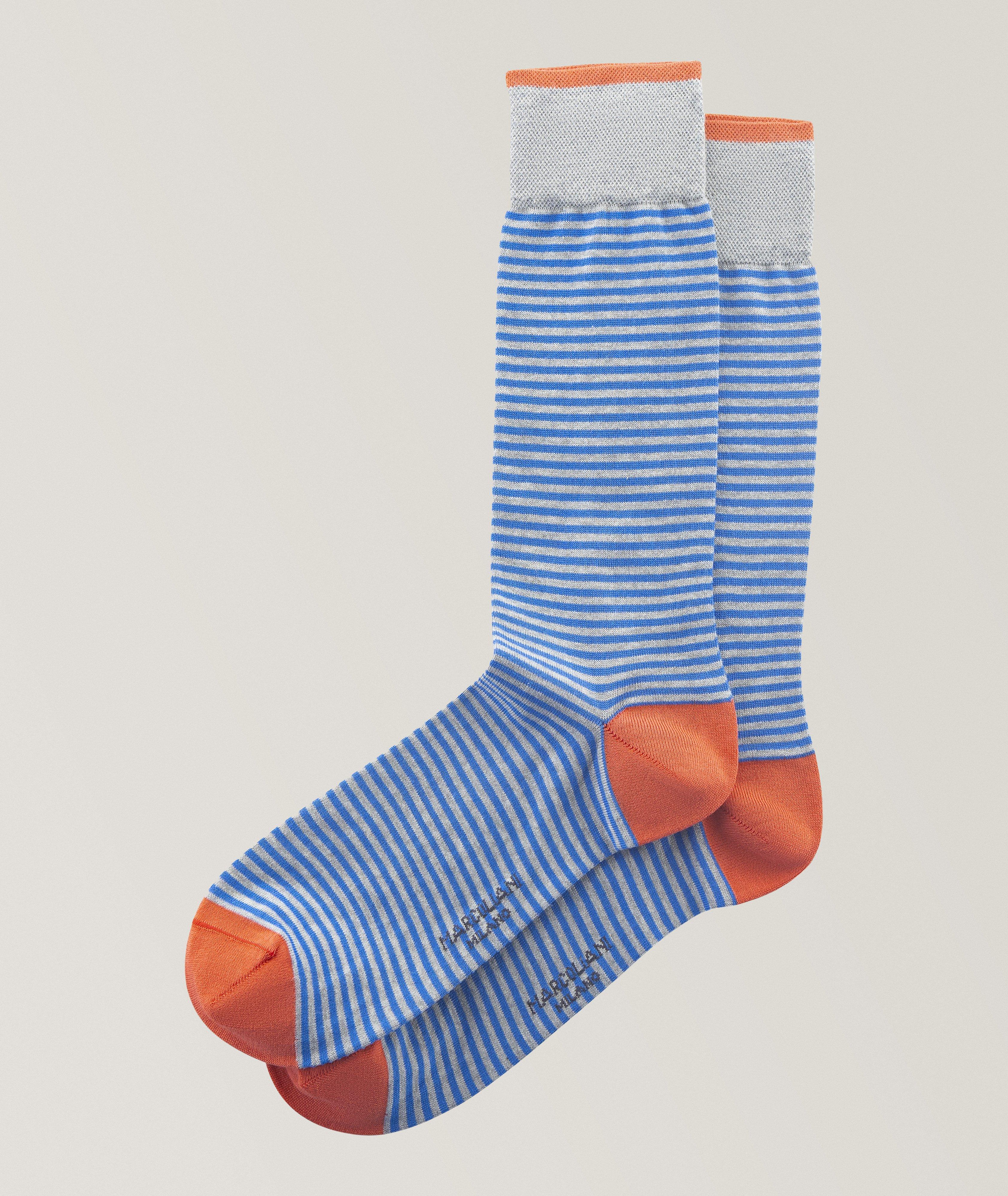 Palio Stripe Cotton-Blend Socks image 0