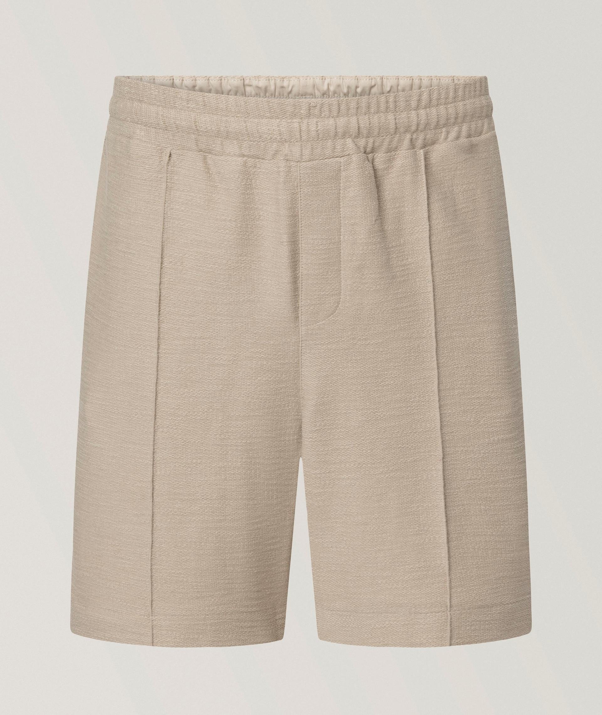 Short Paco en coton texturé image 0