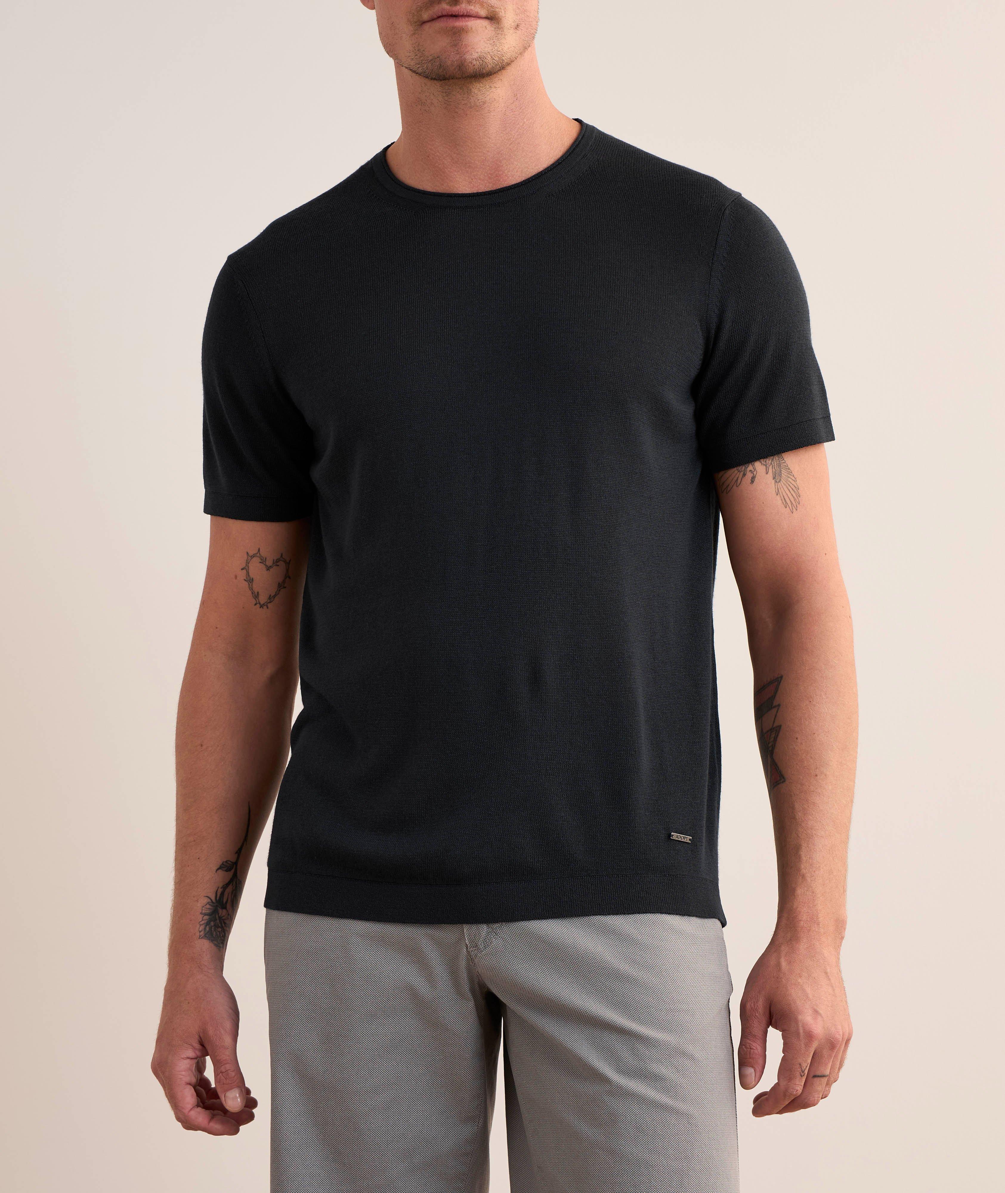 Knit Crewneck T-Shirt  image 1