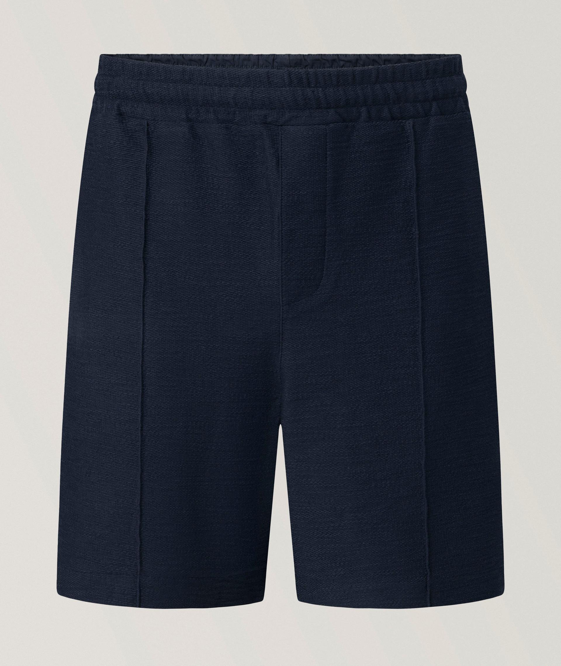 Short Paco en coton texturé image 0