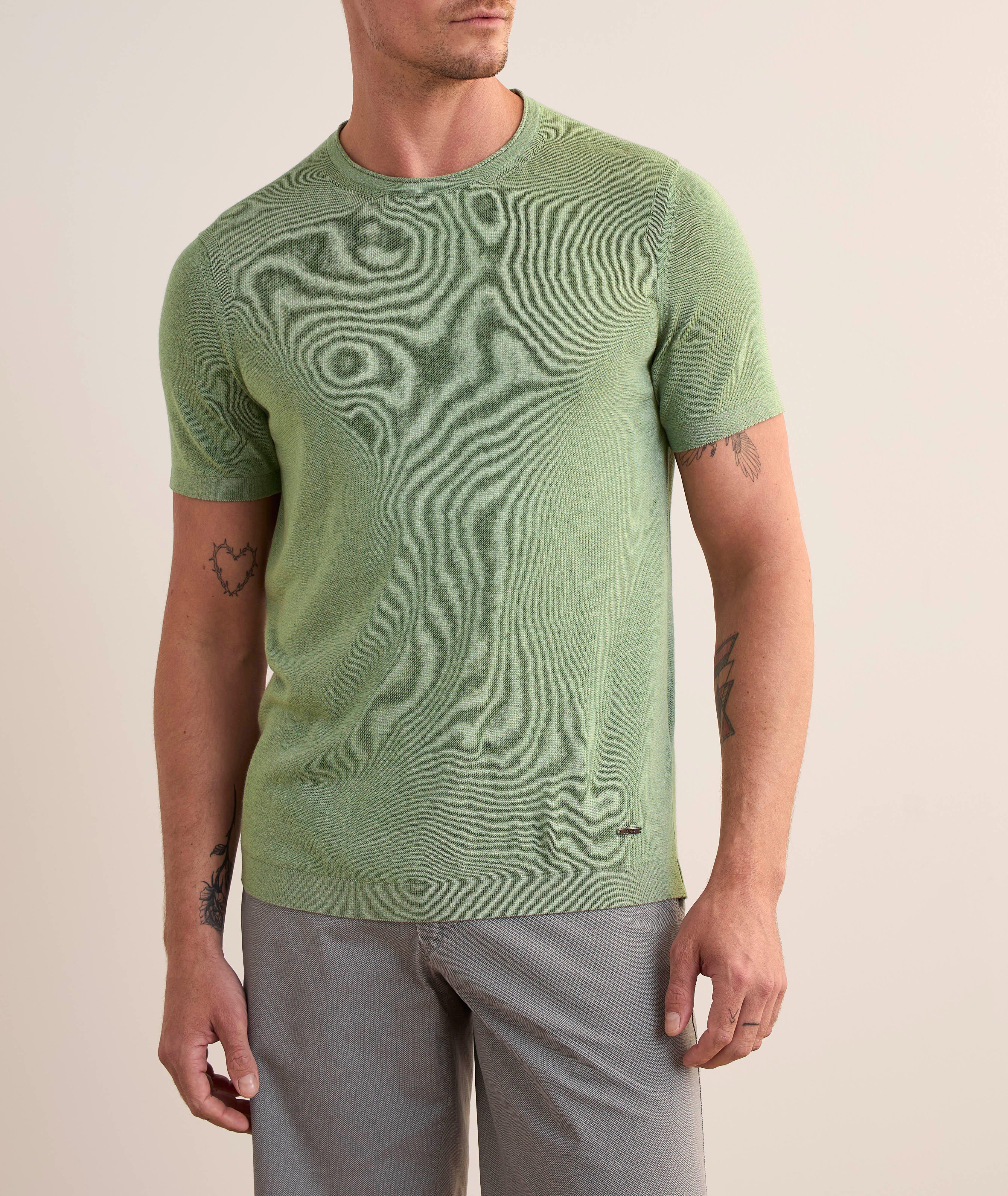 Knit Crewneck T-Shirt  image 1