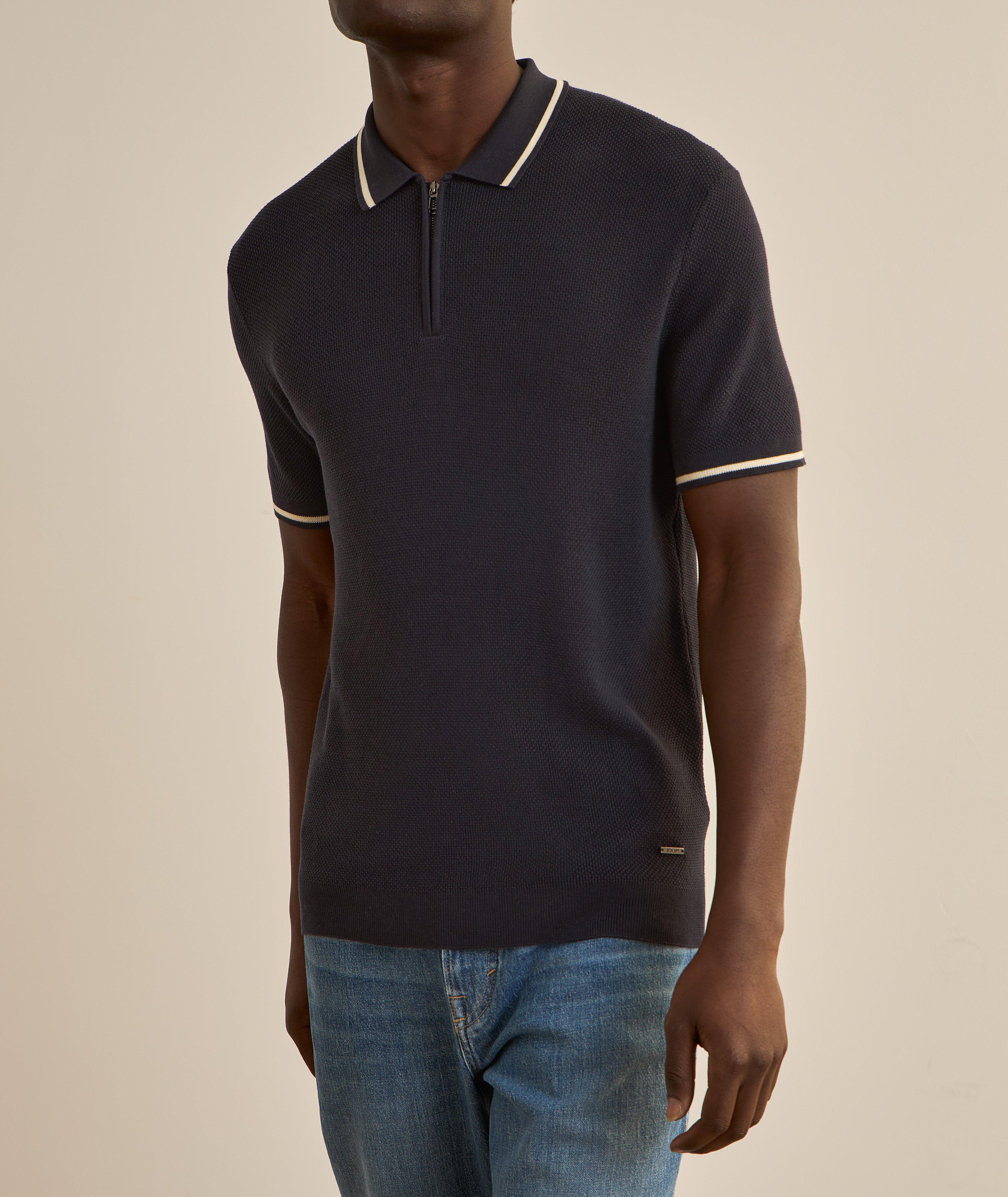 Quarter-Zip Knit Polo  image 2