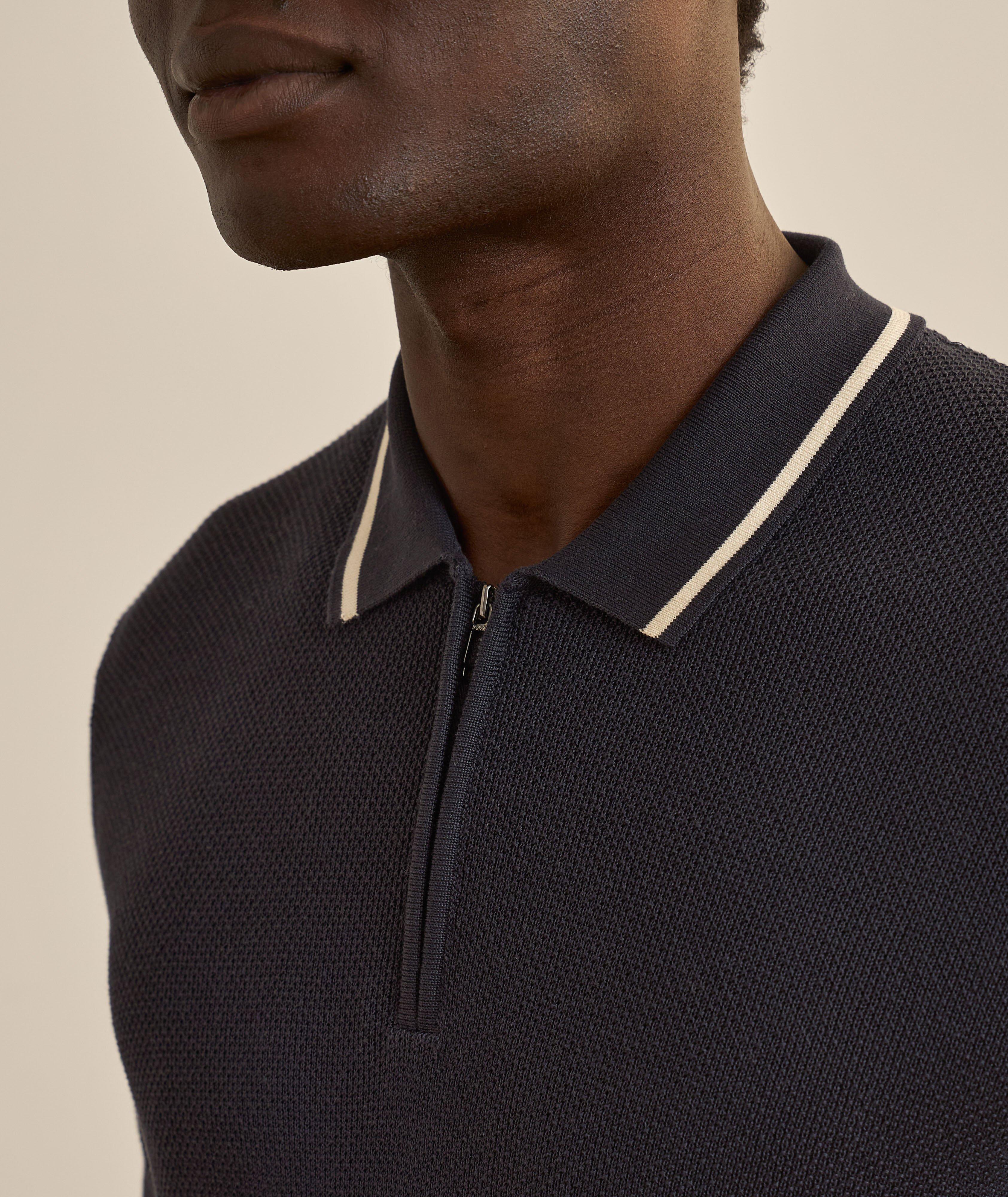 Quarter-Zip Knit Polo  image 4