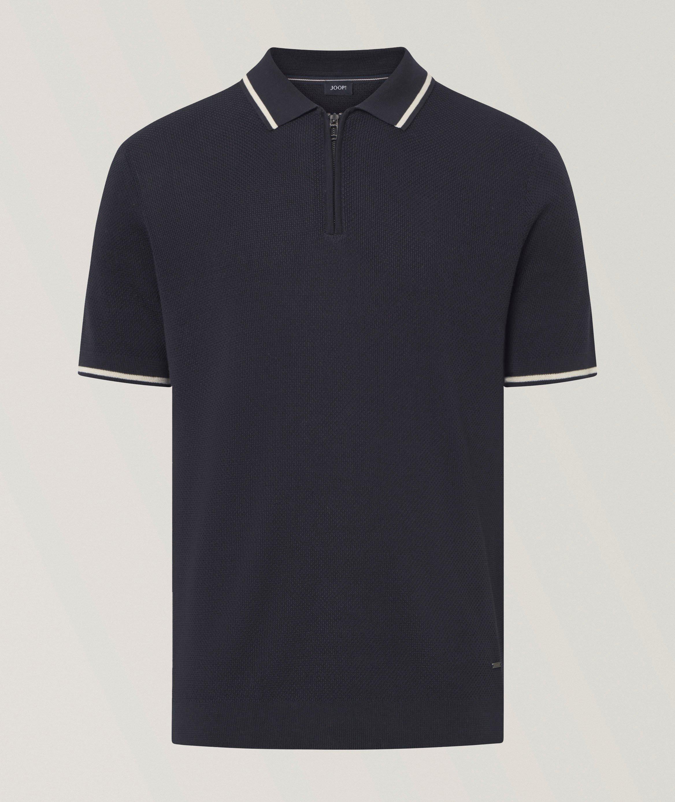 Quarter-Zip Knit Polo  image 0