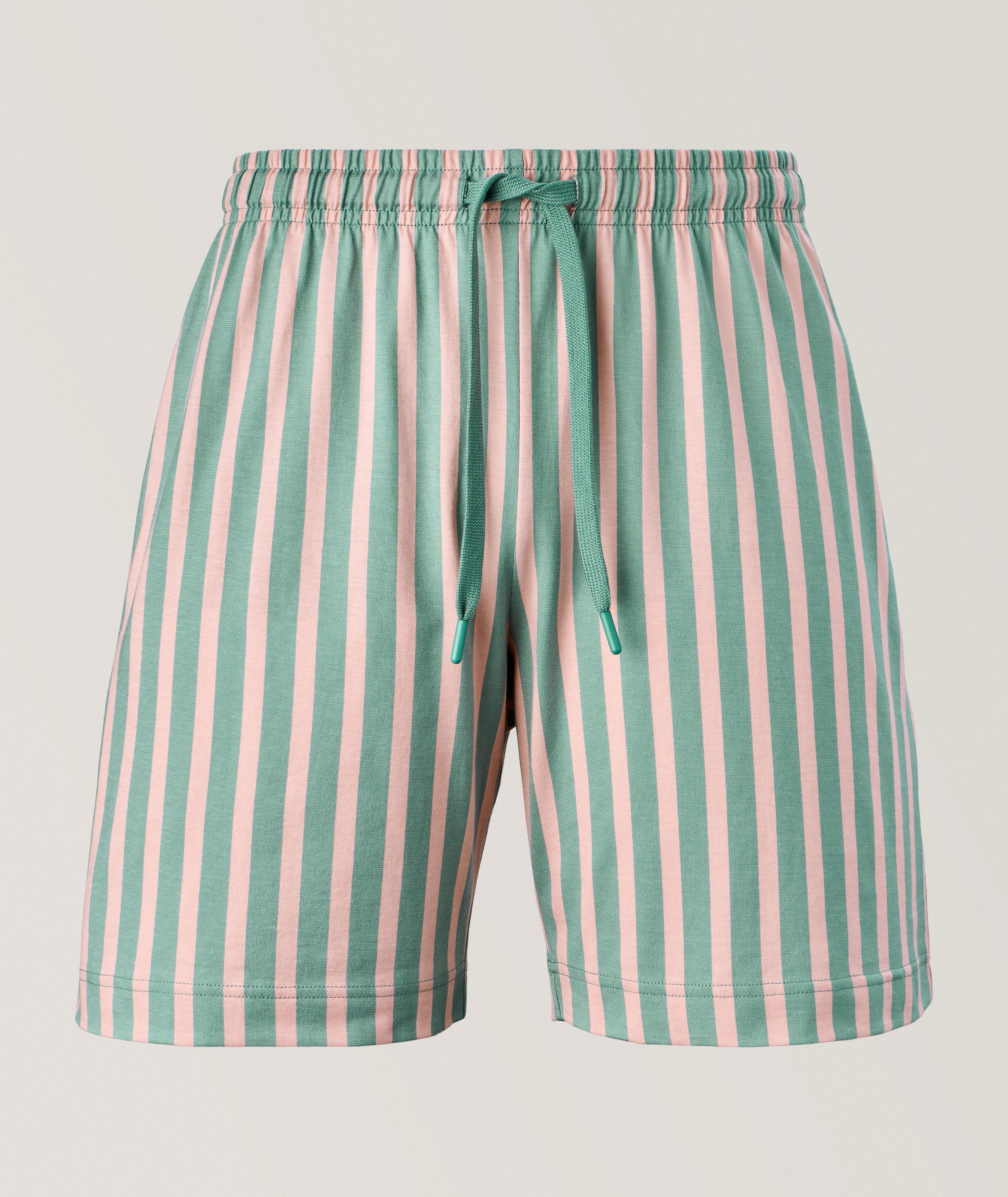Short de détente à rayures image 0