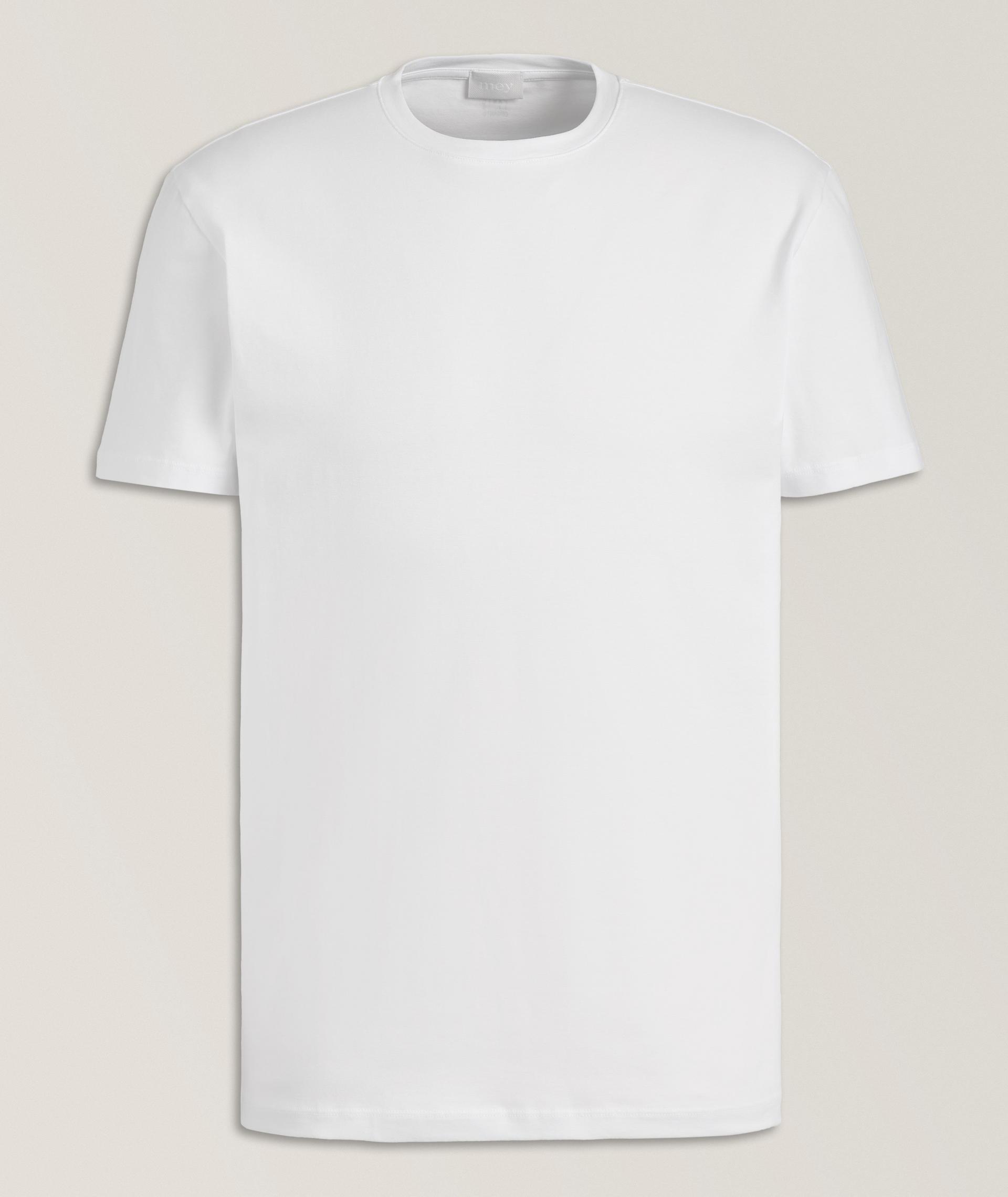 T-shirt en coton à encolure ronde image 0