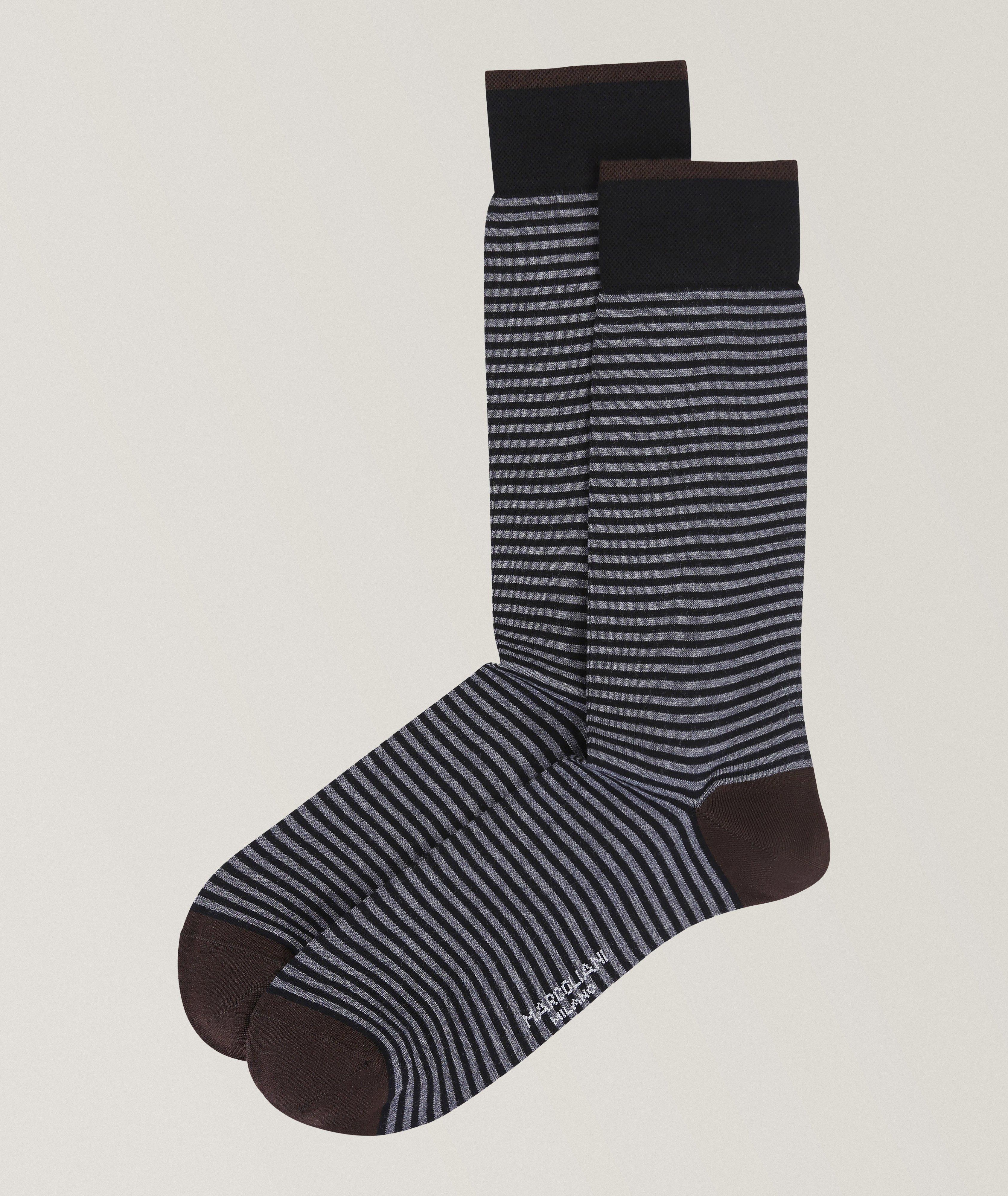 Palio Stripe Cotton-Blend Socks image 0