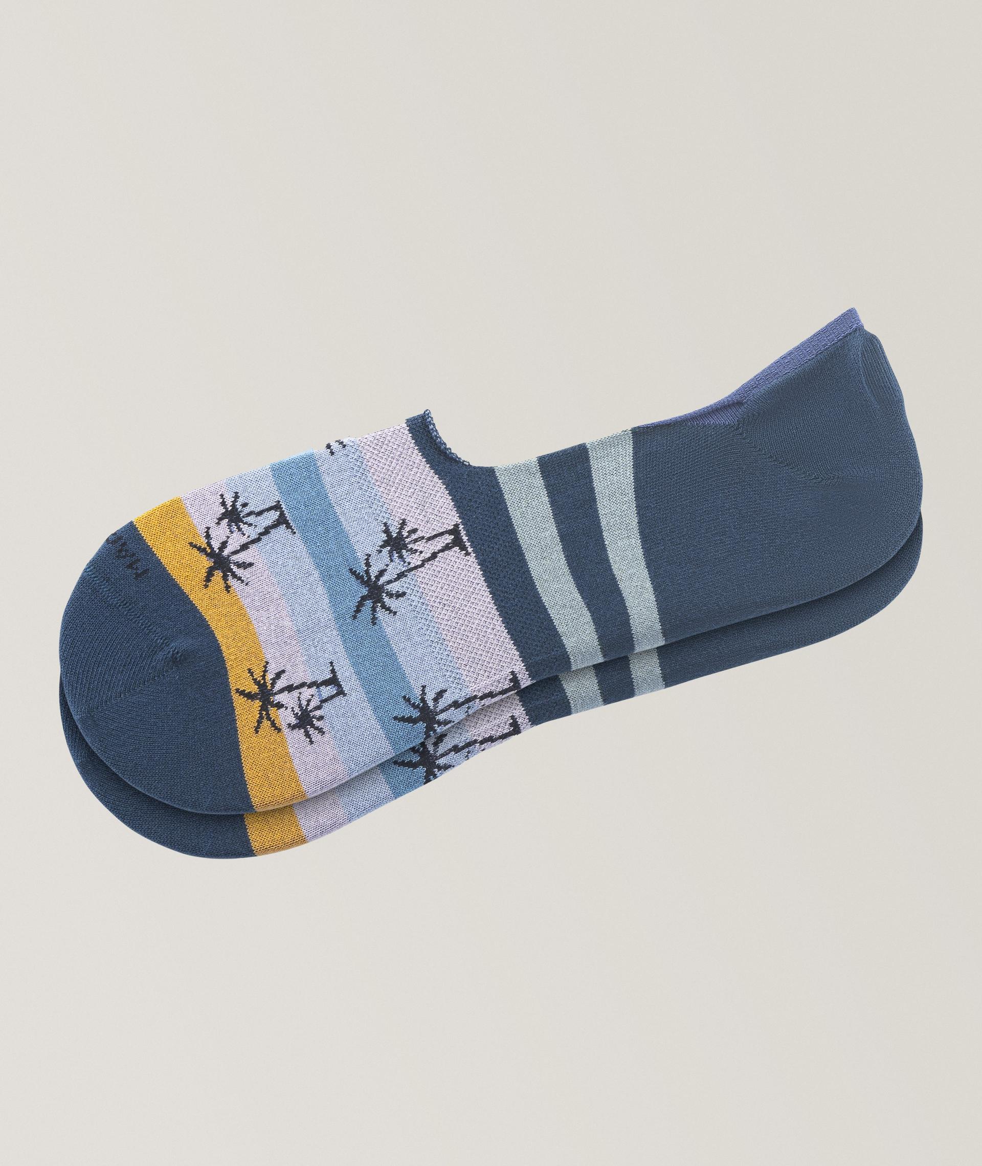 Chaussettes Invisible Touch à motif de palmiers image 0