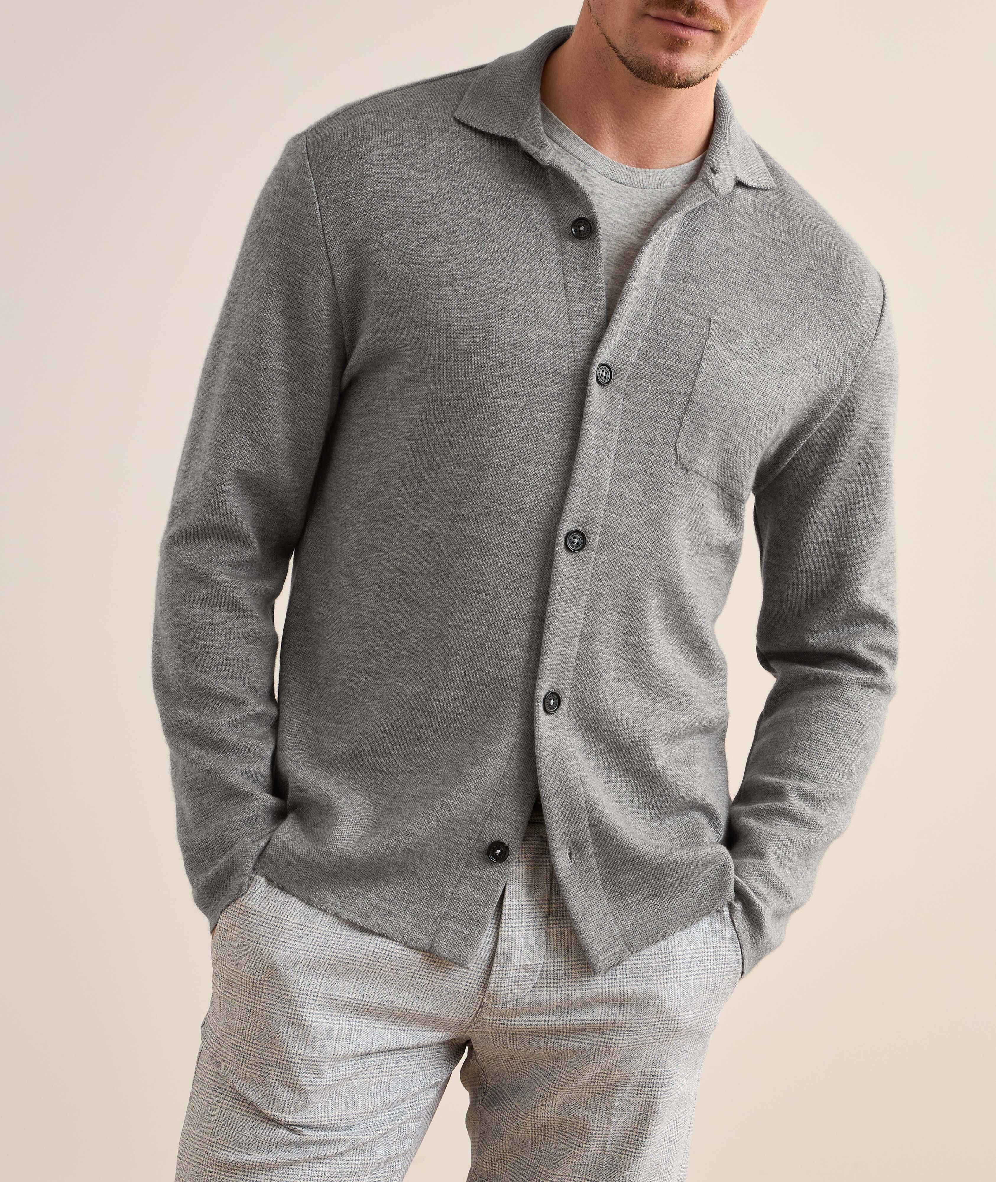 Brera Cashmere-Silk Blend Overshirt image 1