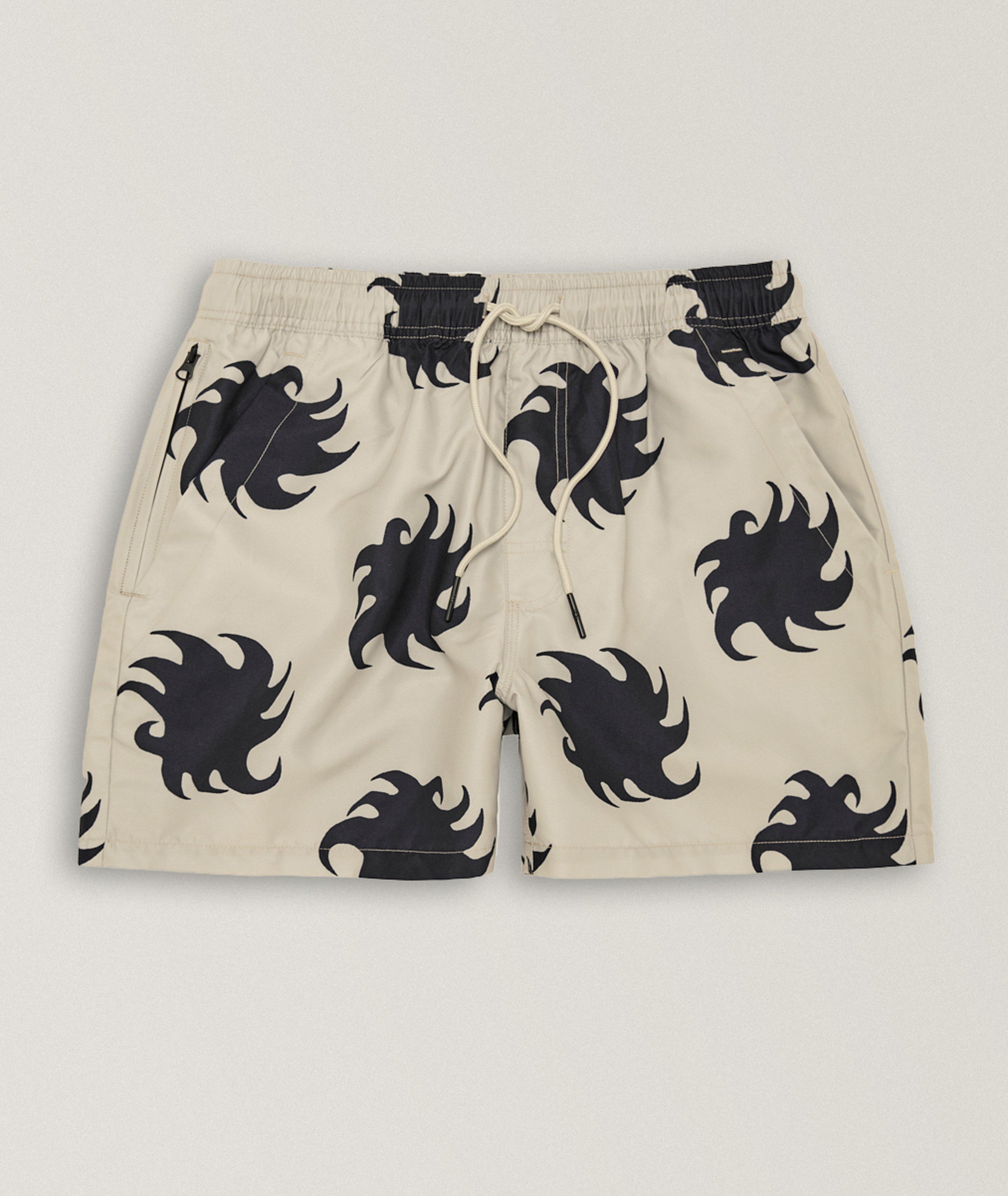 OAS Gravel Ember Sunburst Swim Shorts 