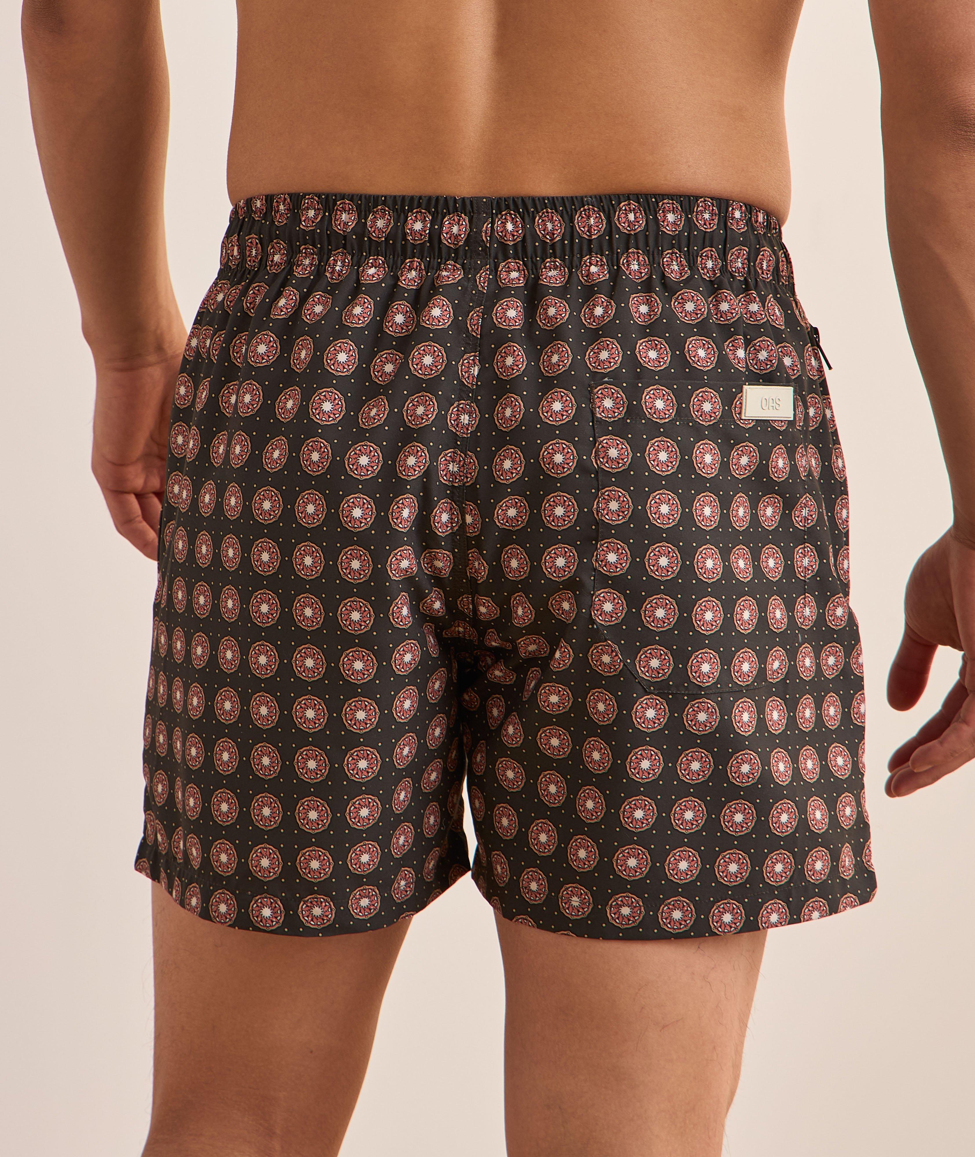 Coffee Lumo-Dot Swim Shorts image 2