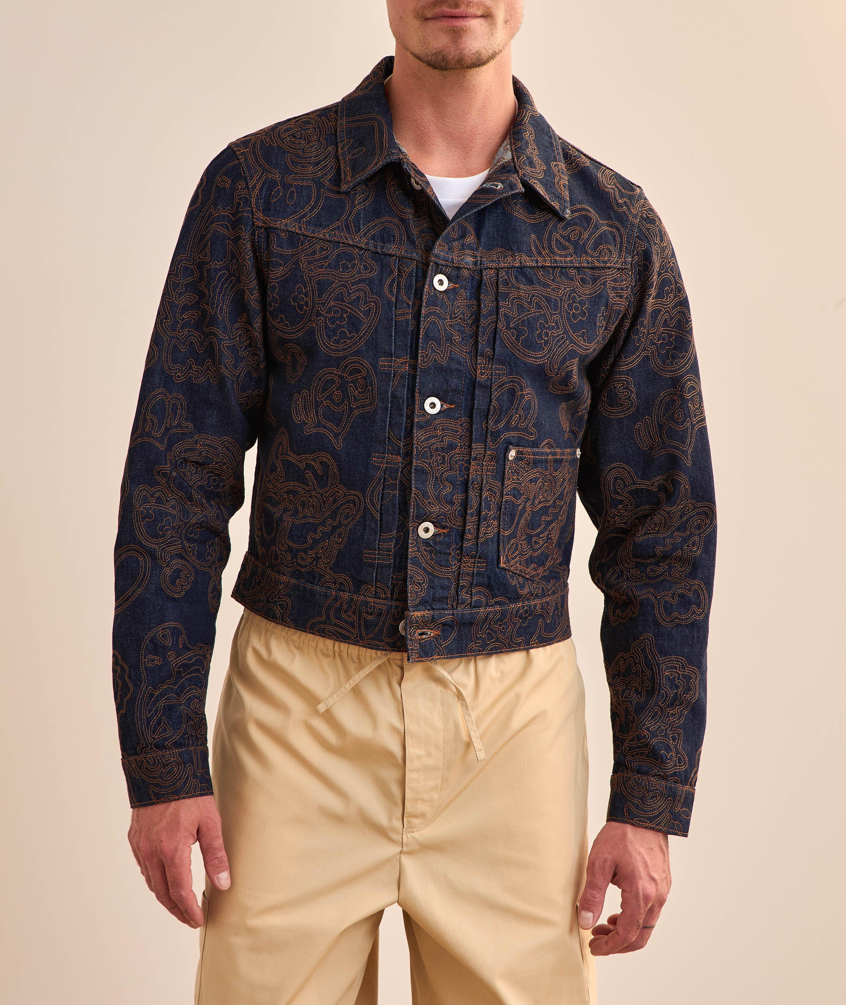 Blouson camionneur brodé, collection Verdy image 1