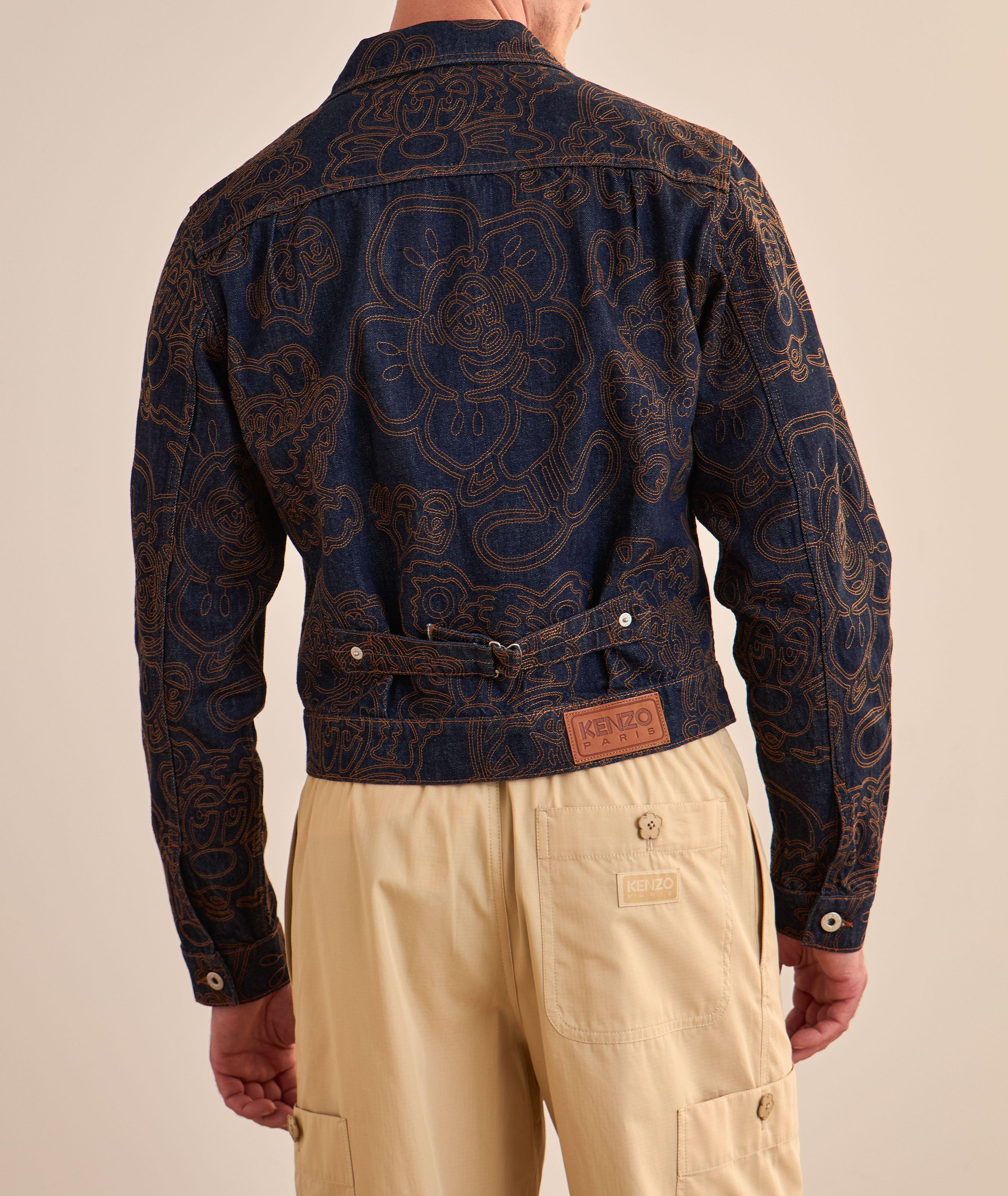 Blouson camionneur brodé, collection Verdy image 2