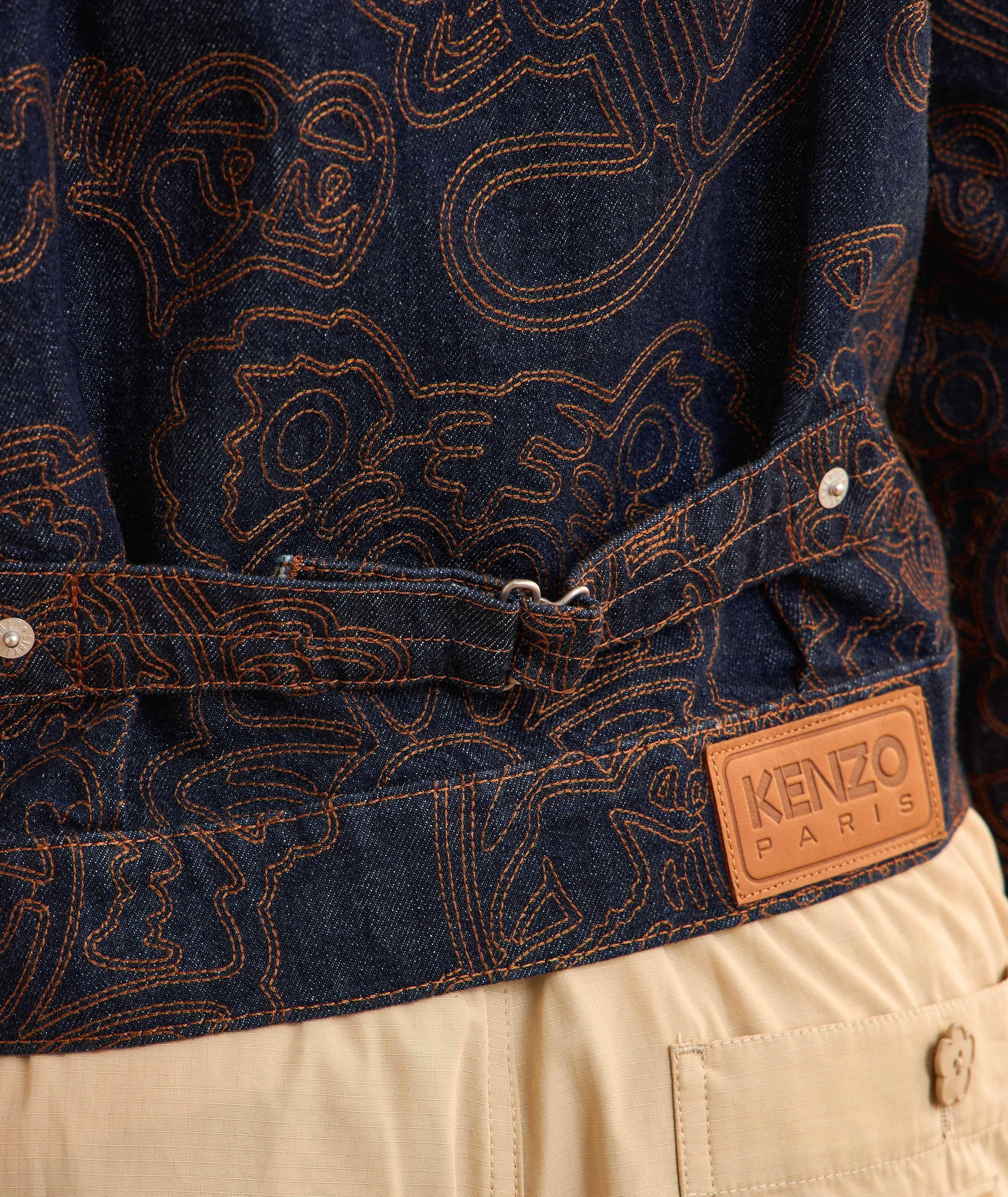 Blouson camionneur brodé, collection Verdy image 4