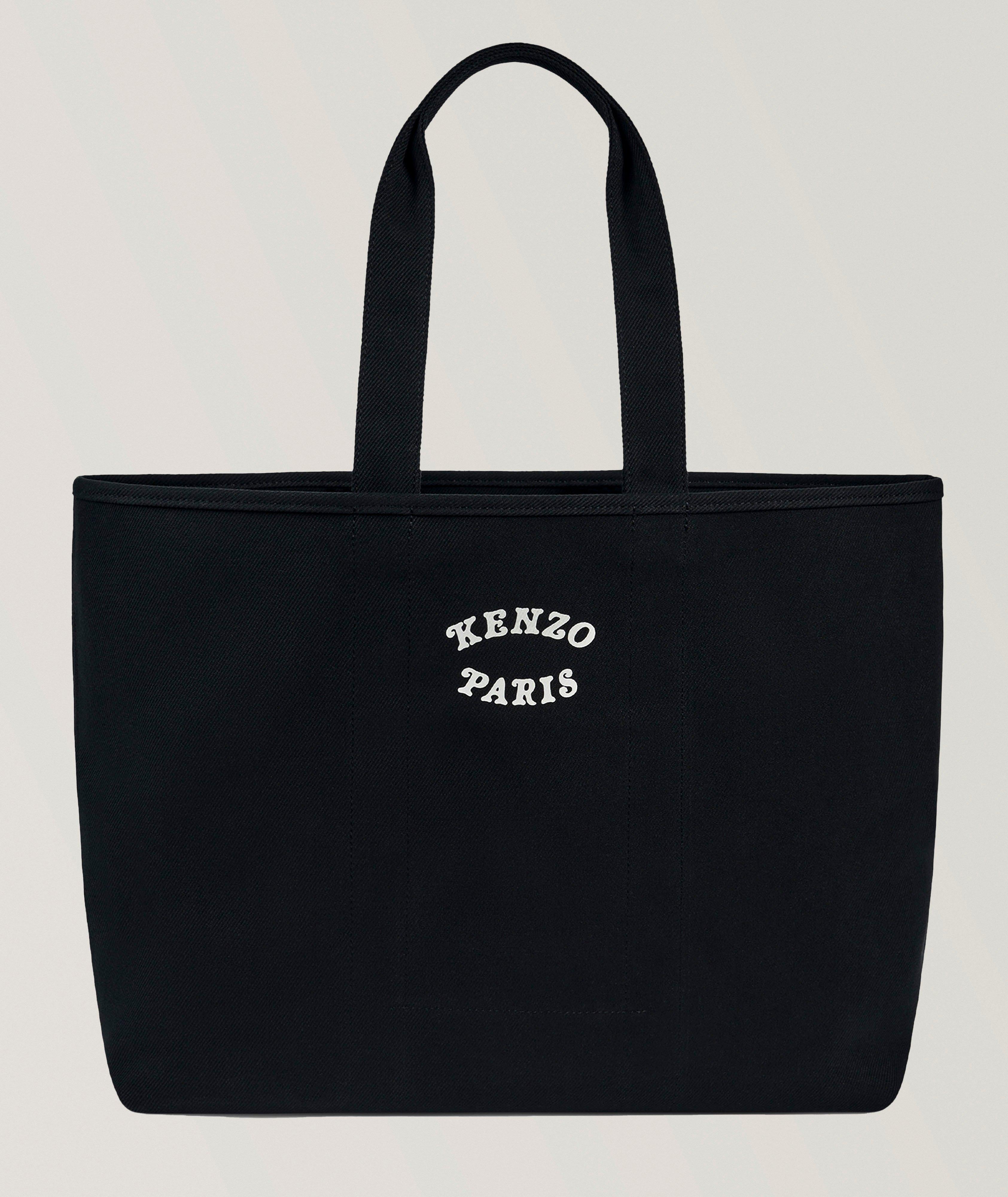 Kenzo Verdy Market Reversible Large Canvas Tote image 1