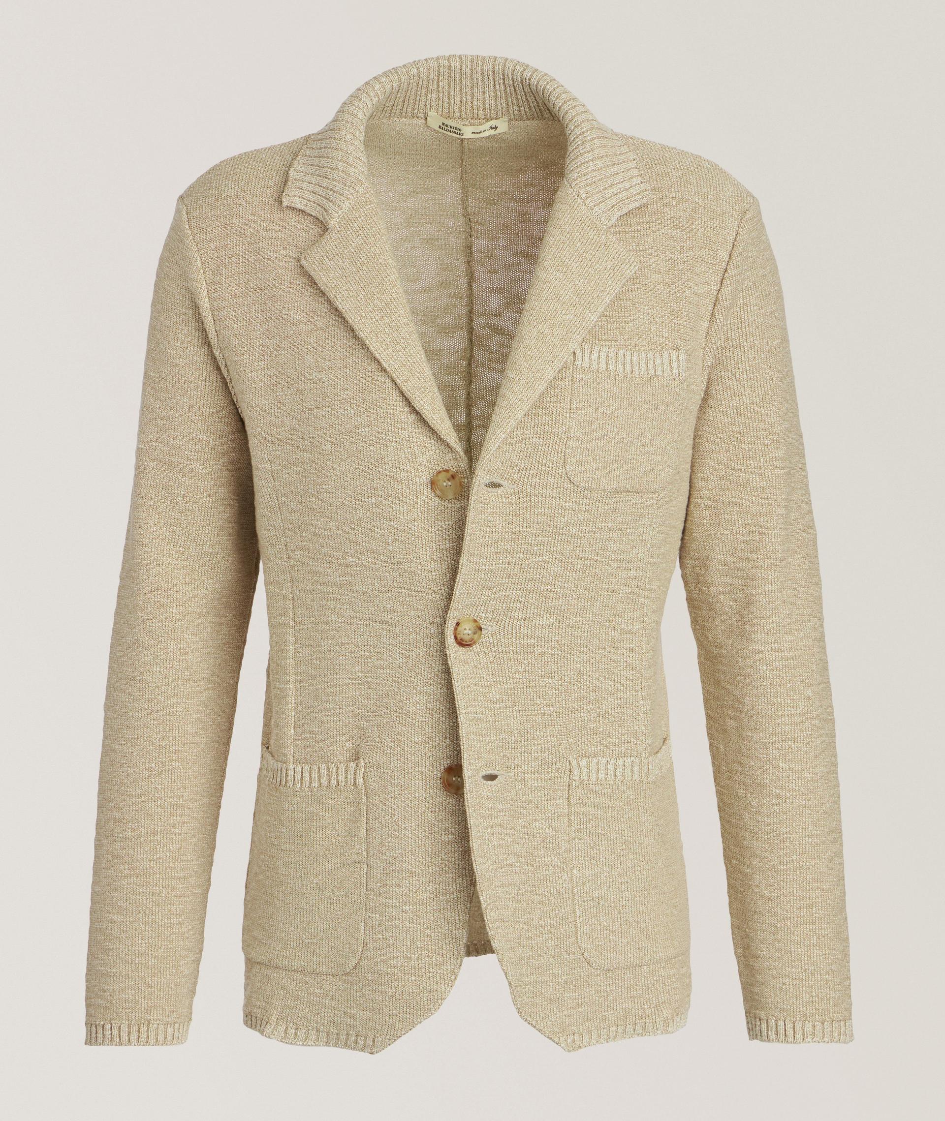 Mouliné Cotton-Blend Cardigan image 0
