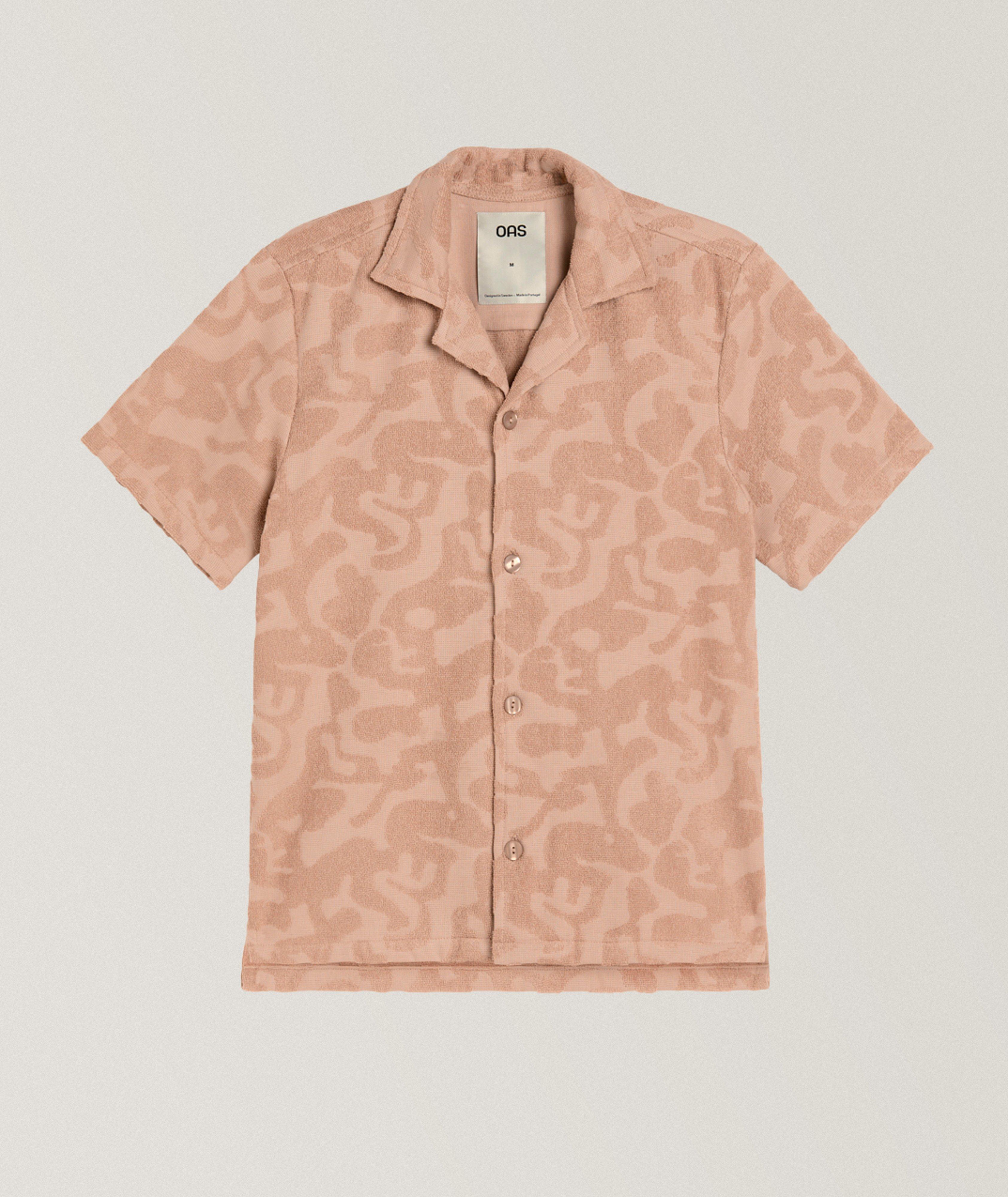 Jacquard Terry Camp Shirt image 0