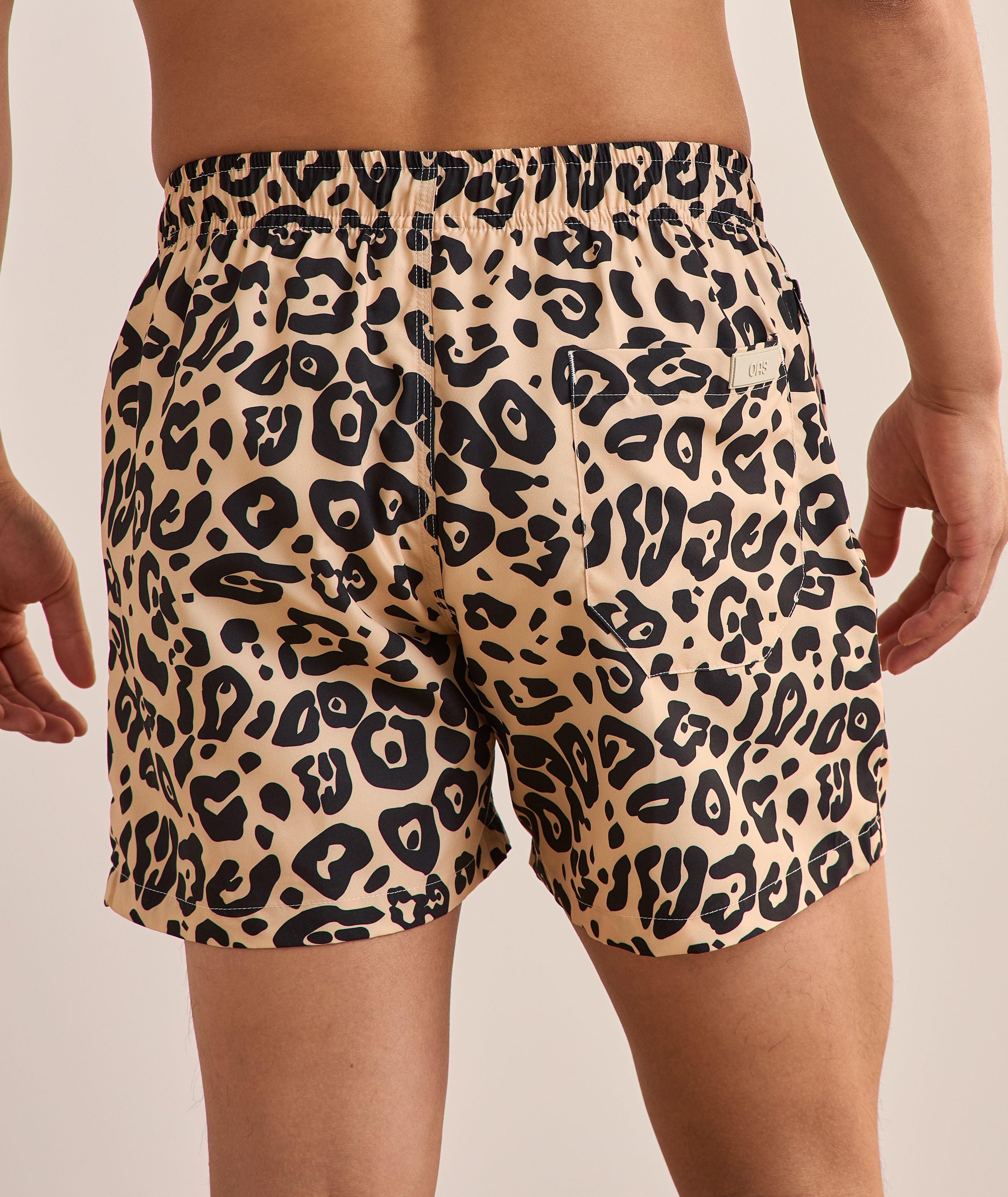 Leo Leopard-Print Swim Shorts image 2