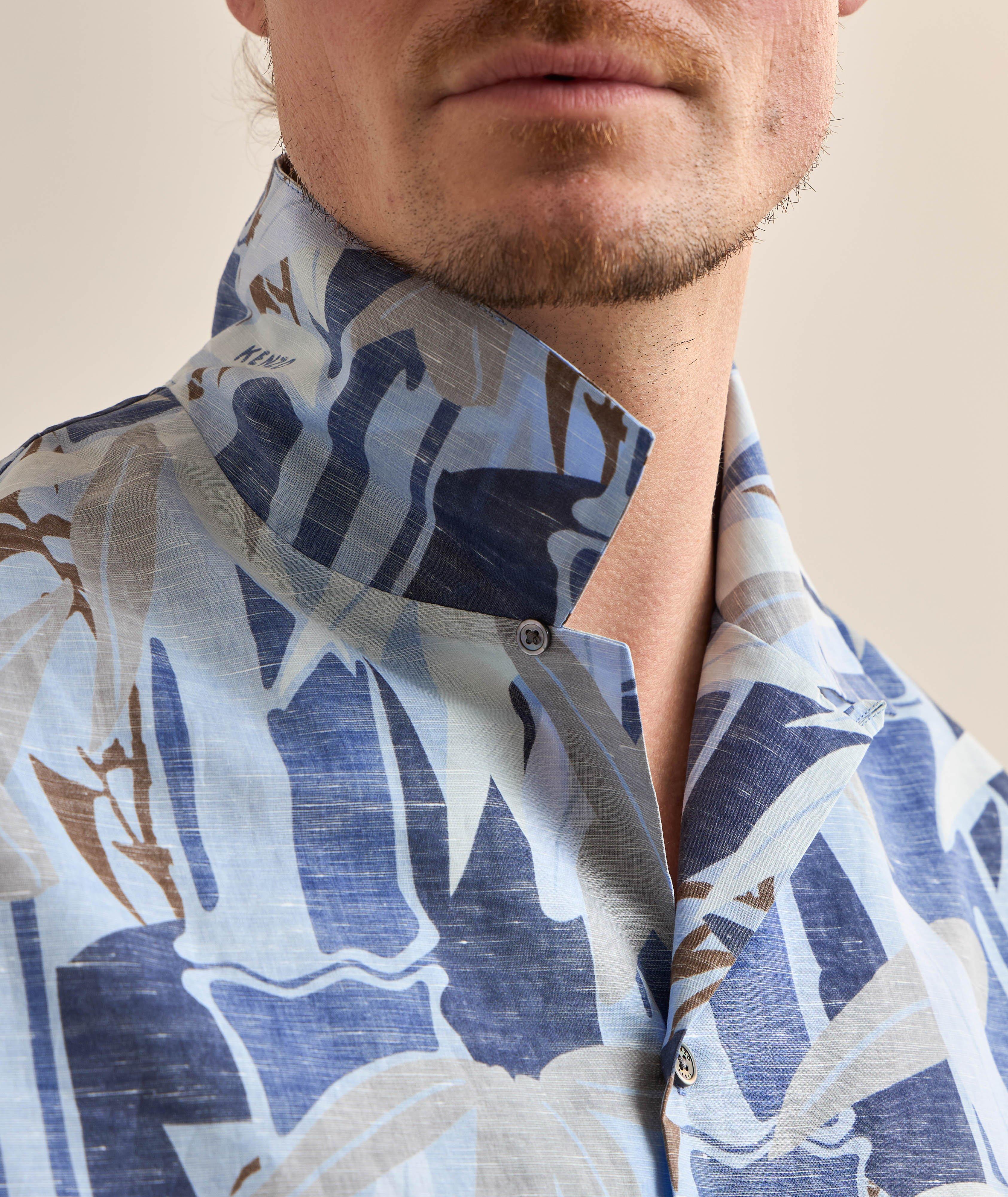 Bamboo Print Casual Shirt image 3