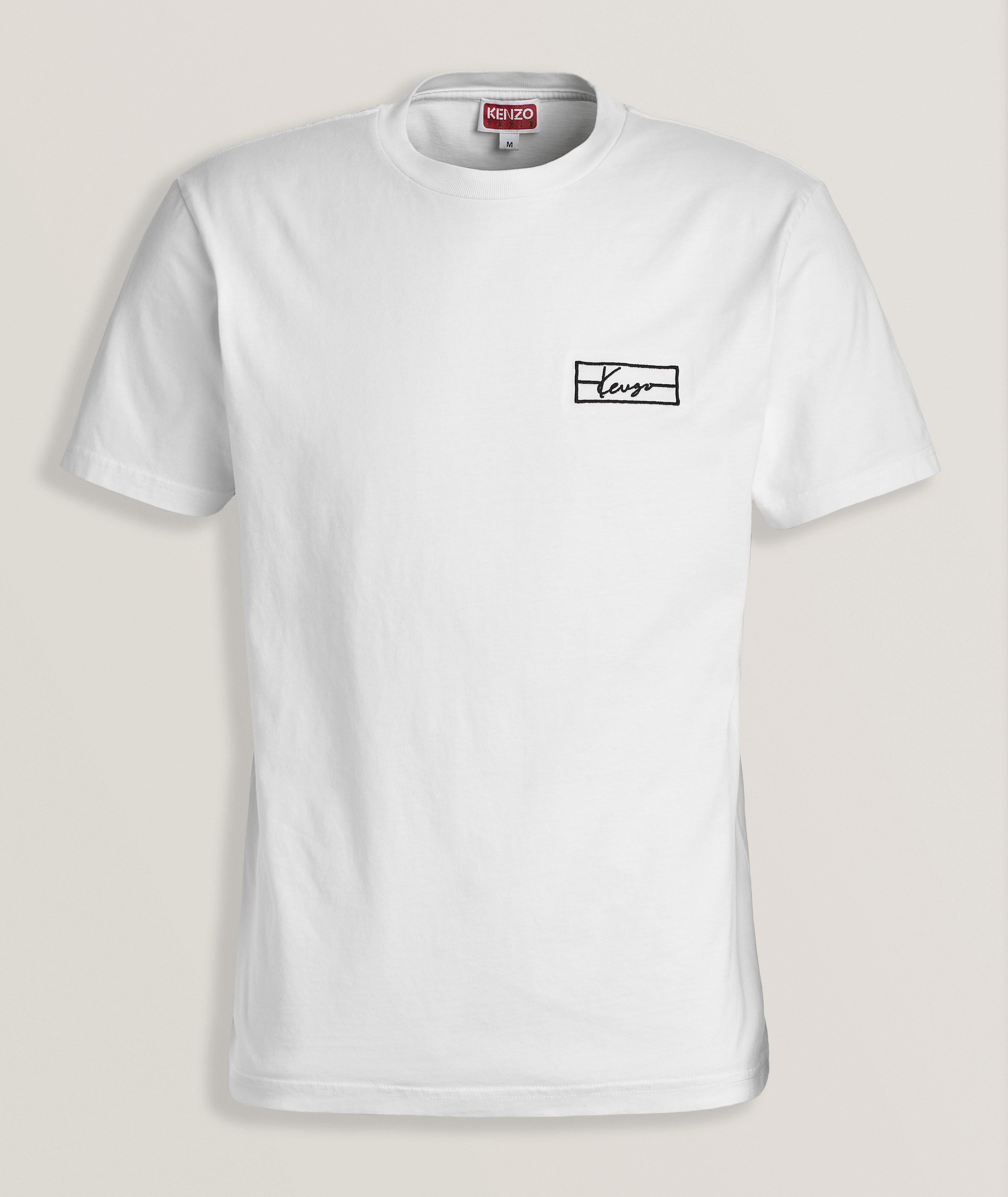 Text Logo Cotton T-Shirt  image 0