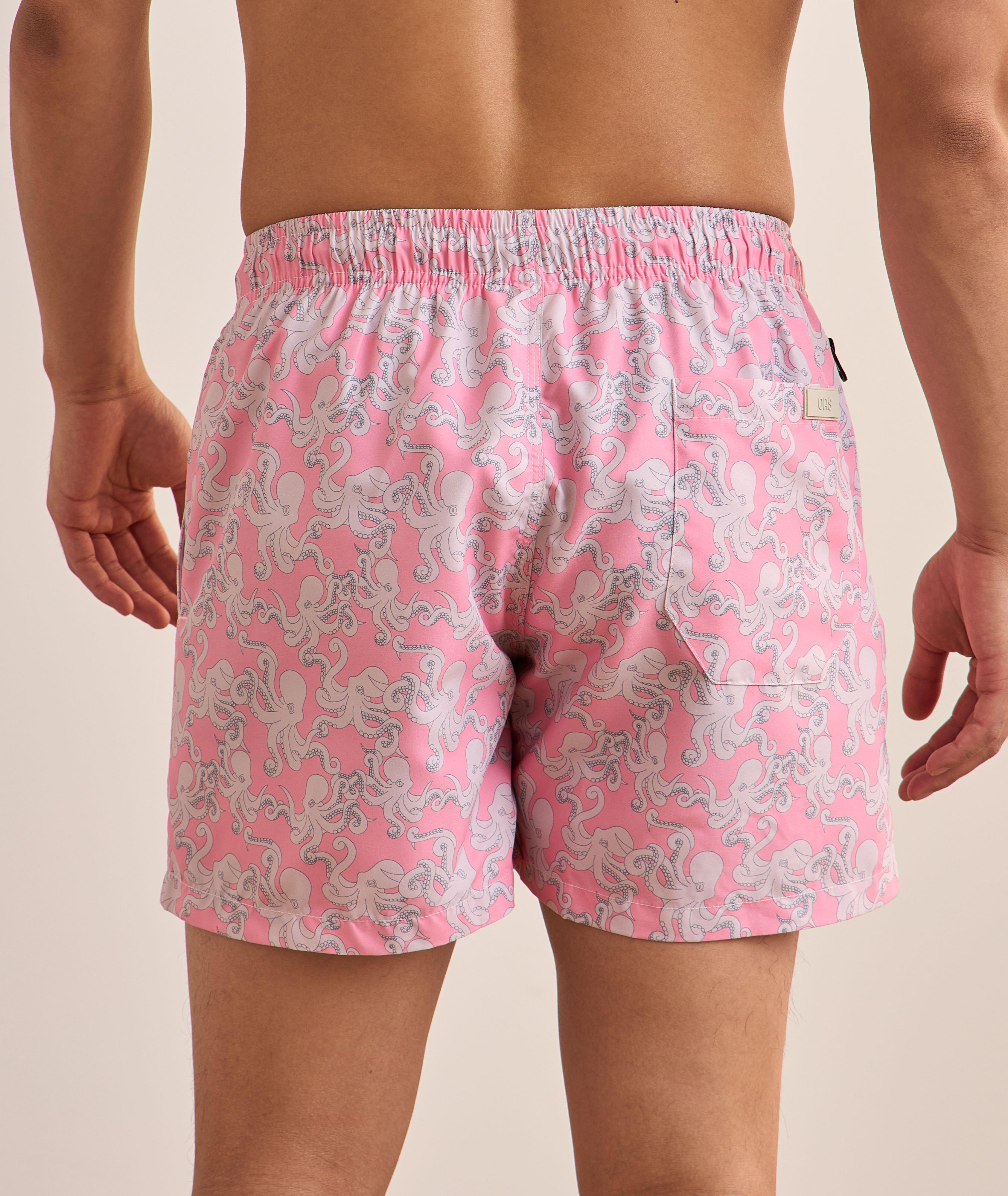 Short de bain à motif de pieuvres image 2