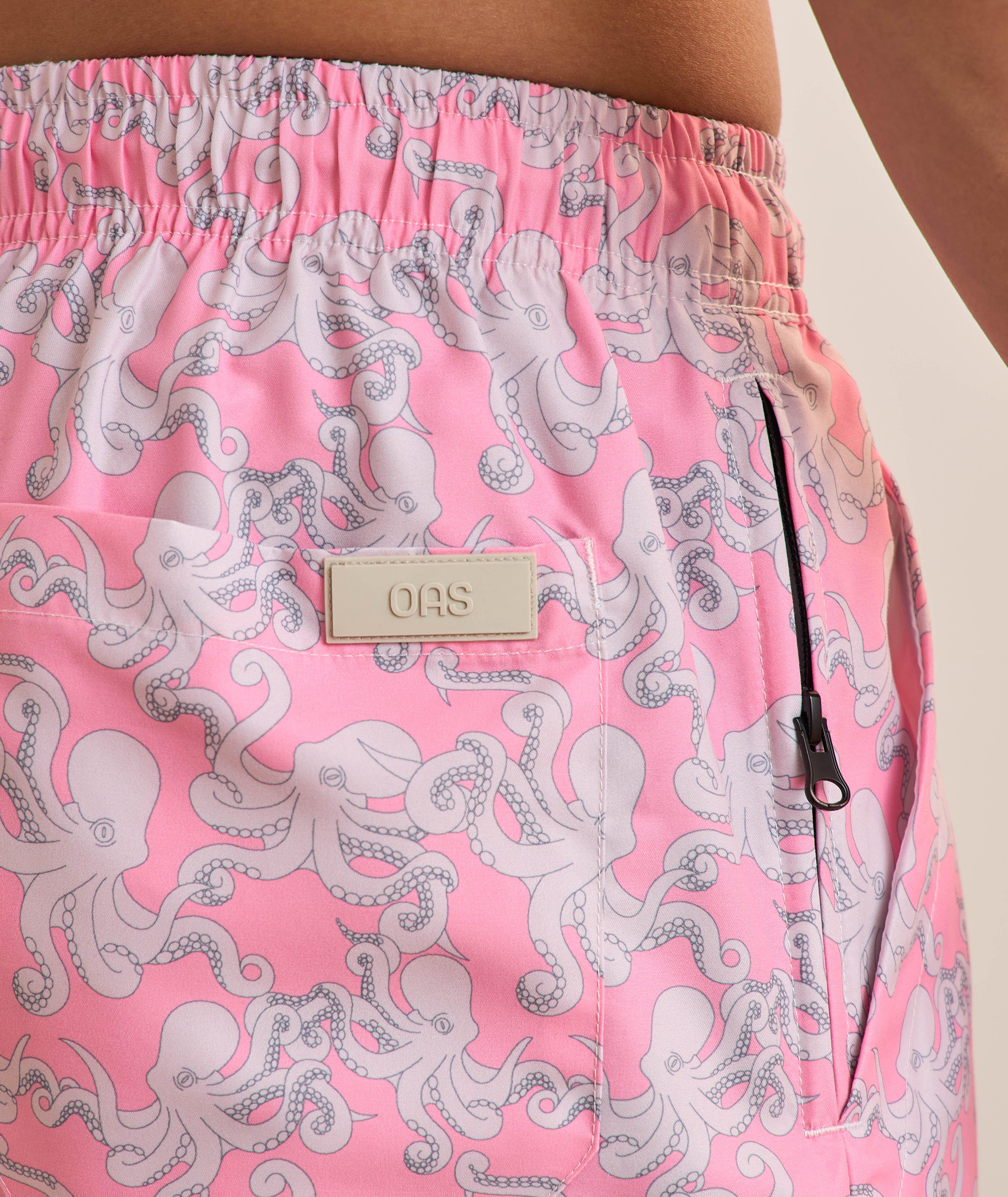 Short de bain à motif de pieuvres image 3