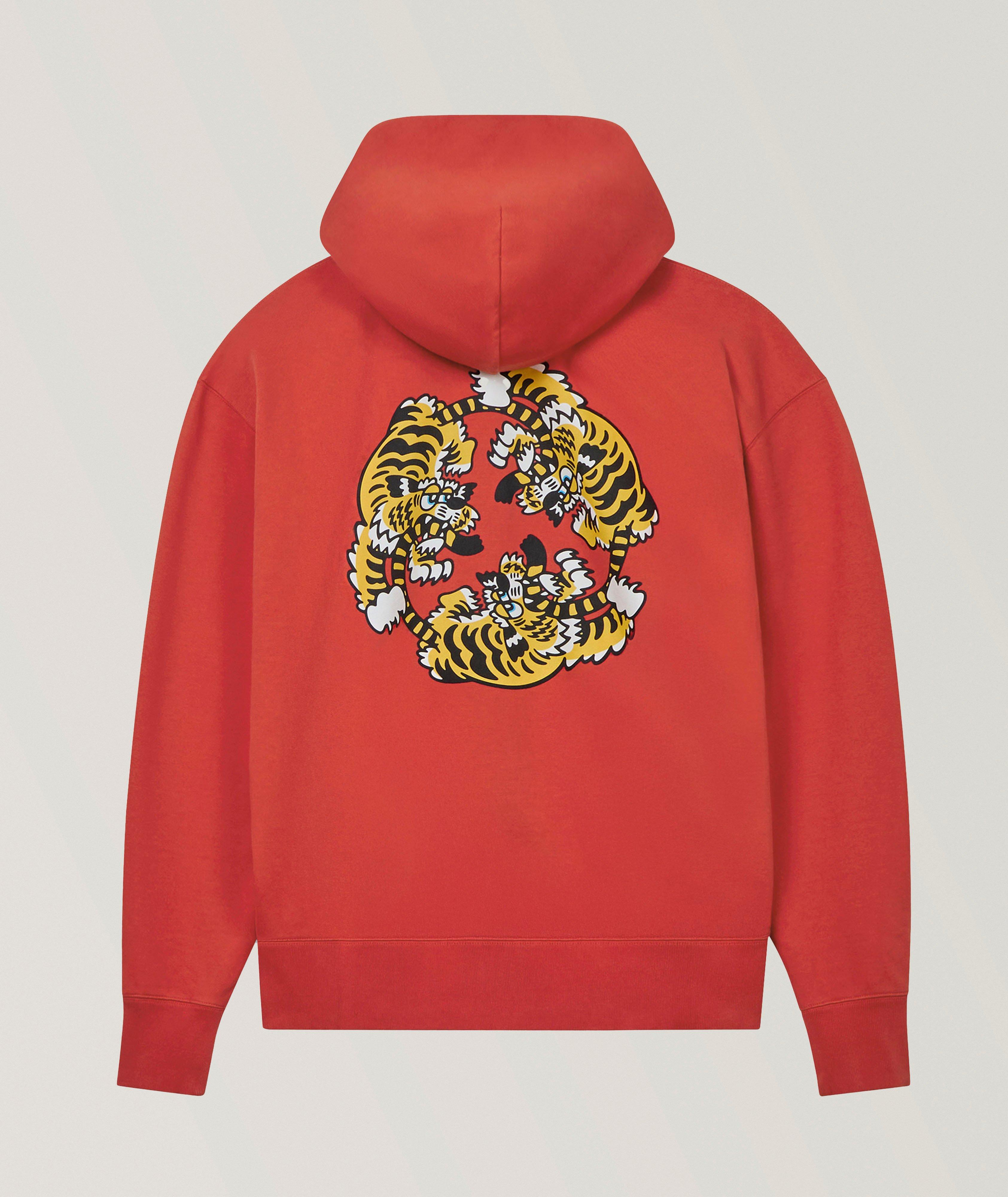 Kenzo Verdy Market Tiger Hooded Sweater image 1