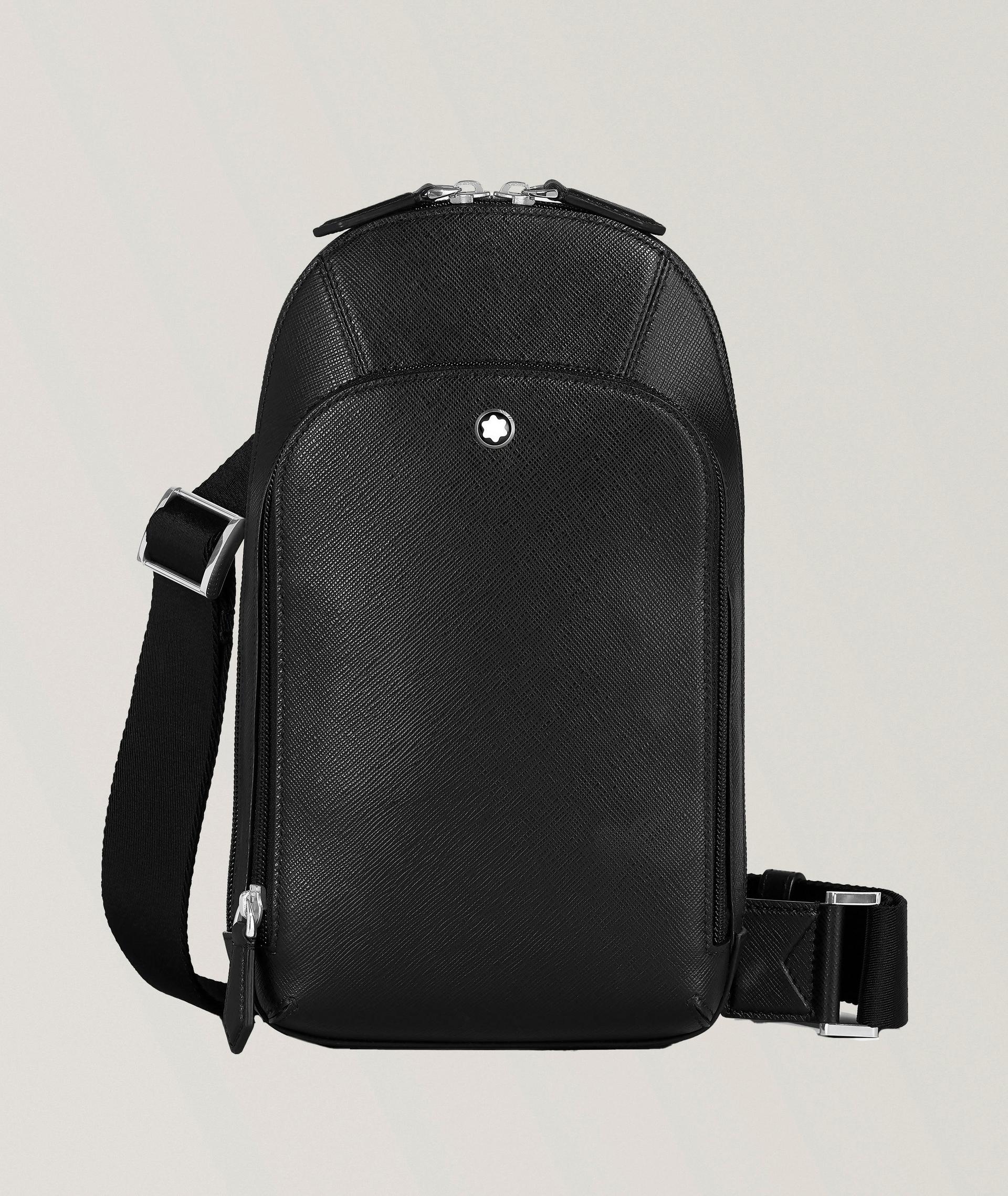 Sac monobretelle en cuir, collection Sartorial image 0