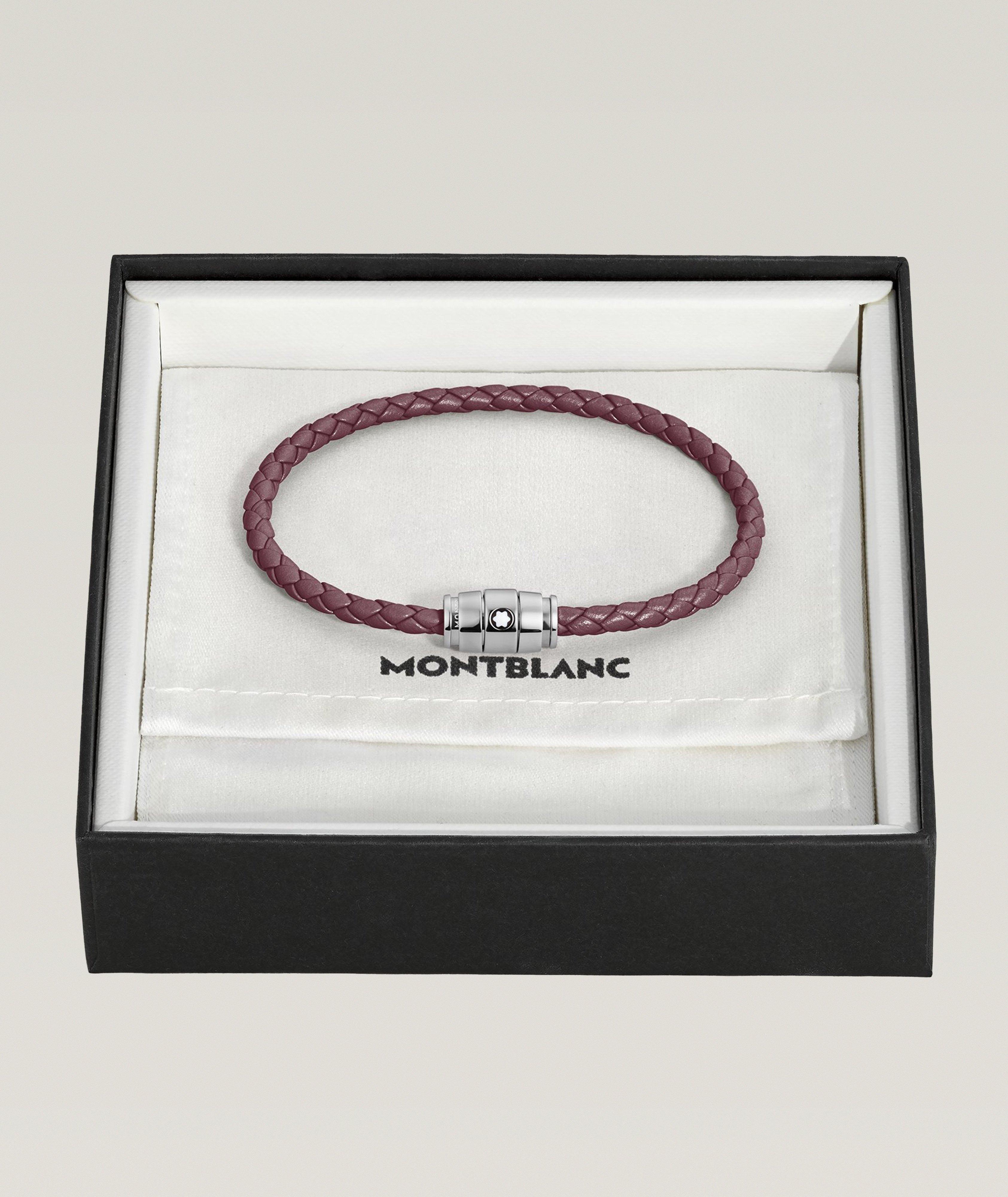 Bracelet en cuir tressé, collection Meisterstück image 2