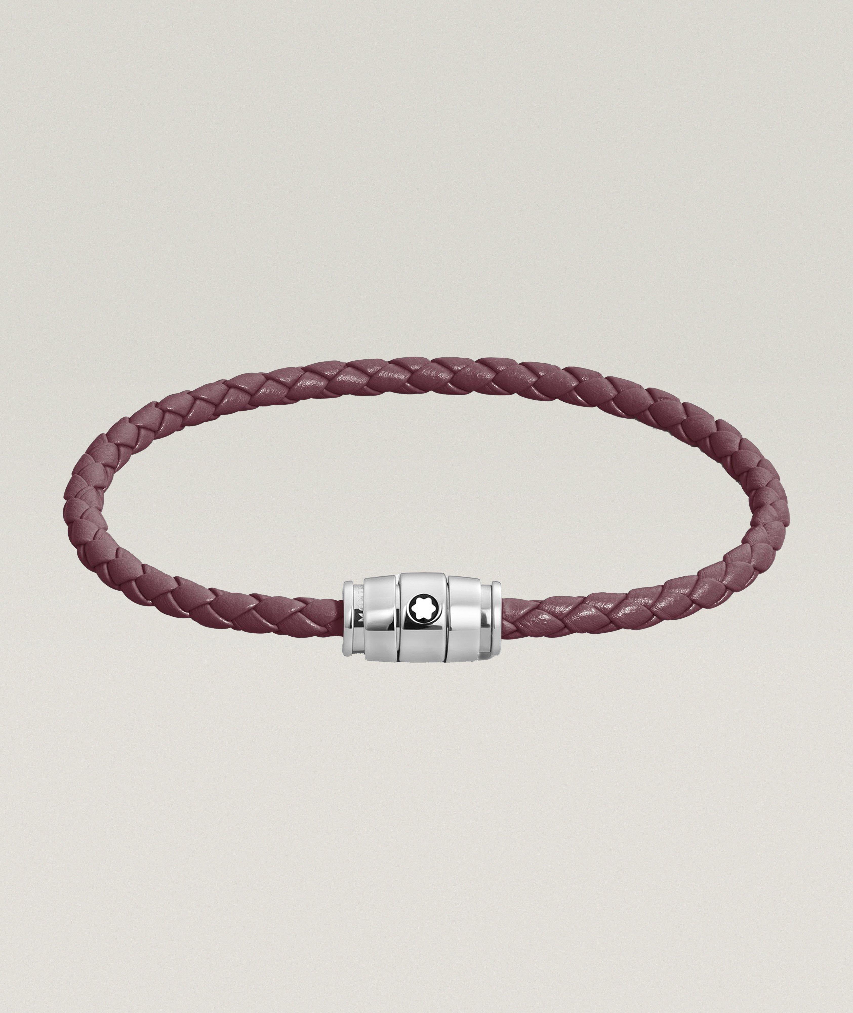Bracelet en cuir tressé, collection Meisterstück image 0