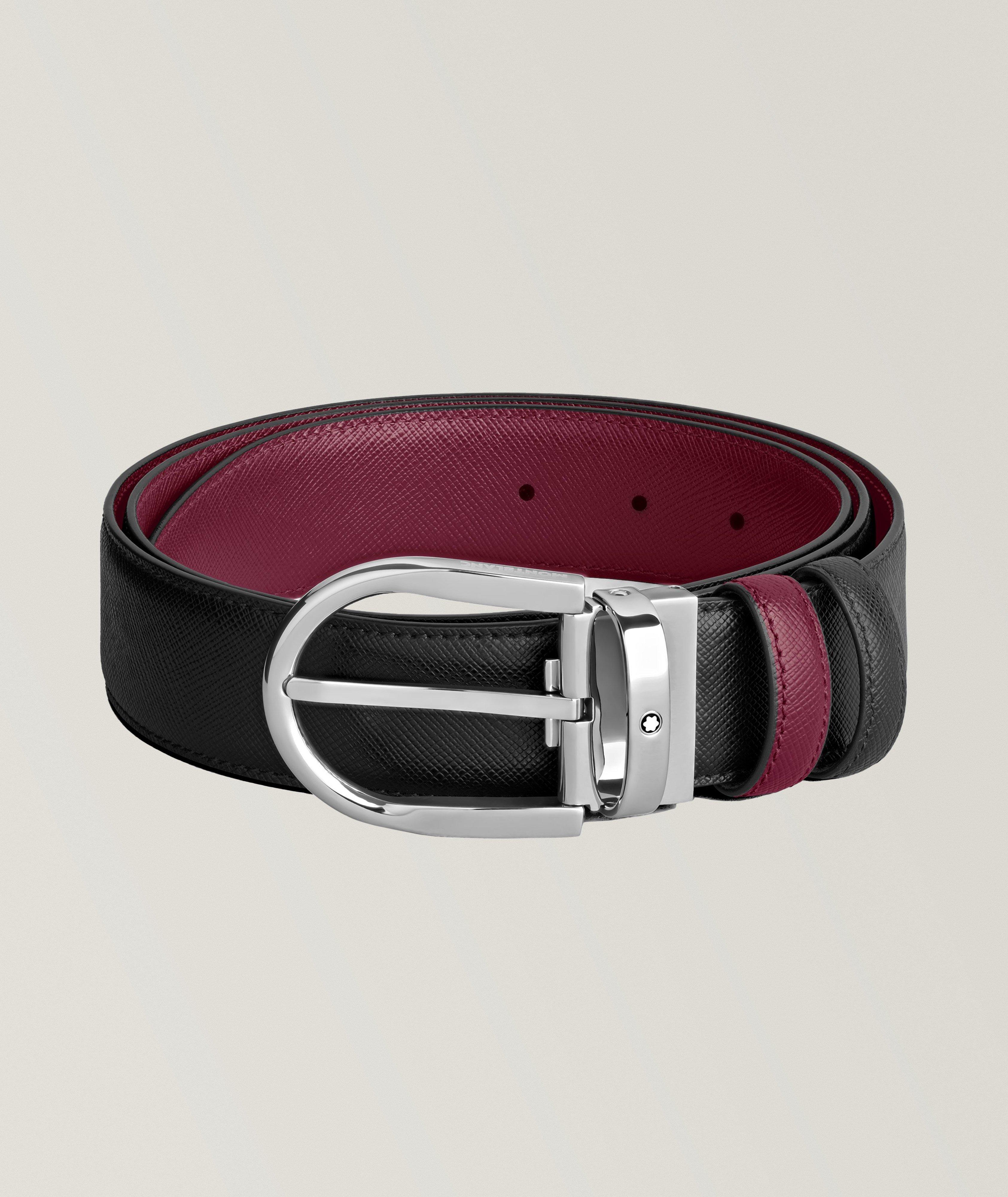 Reversible Saffiano Leather Belt image 0