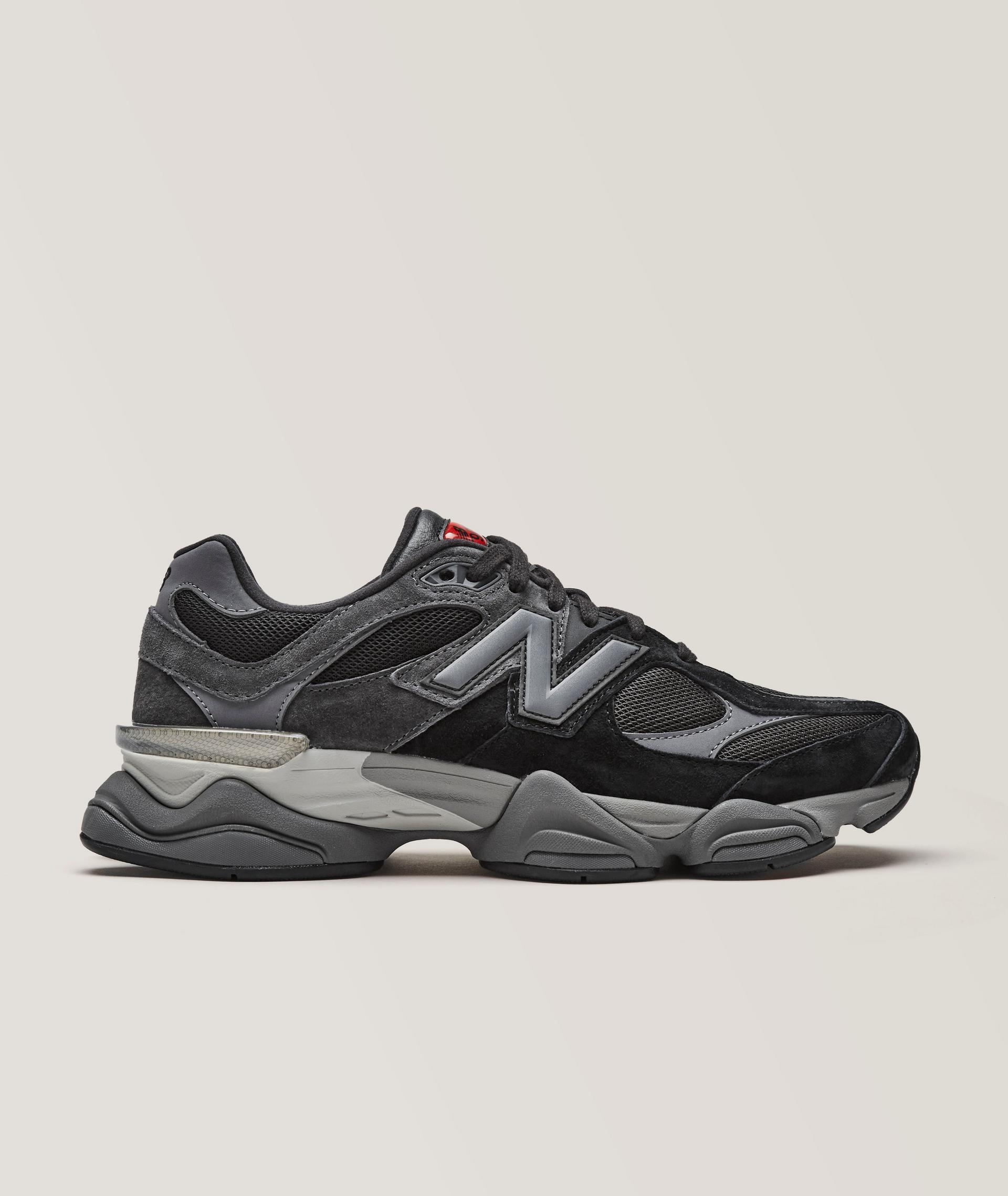 Chaussure sport 9060 en suède et en filet image 0