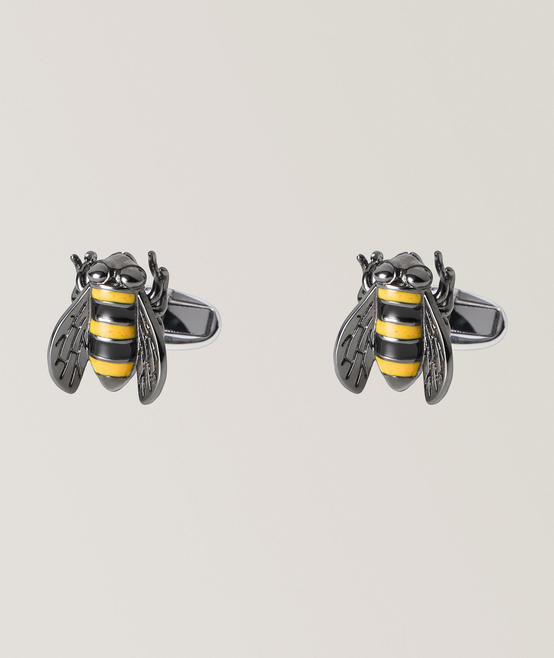 Enamel Bee Cufflinks  image 0