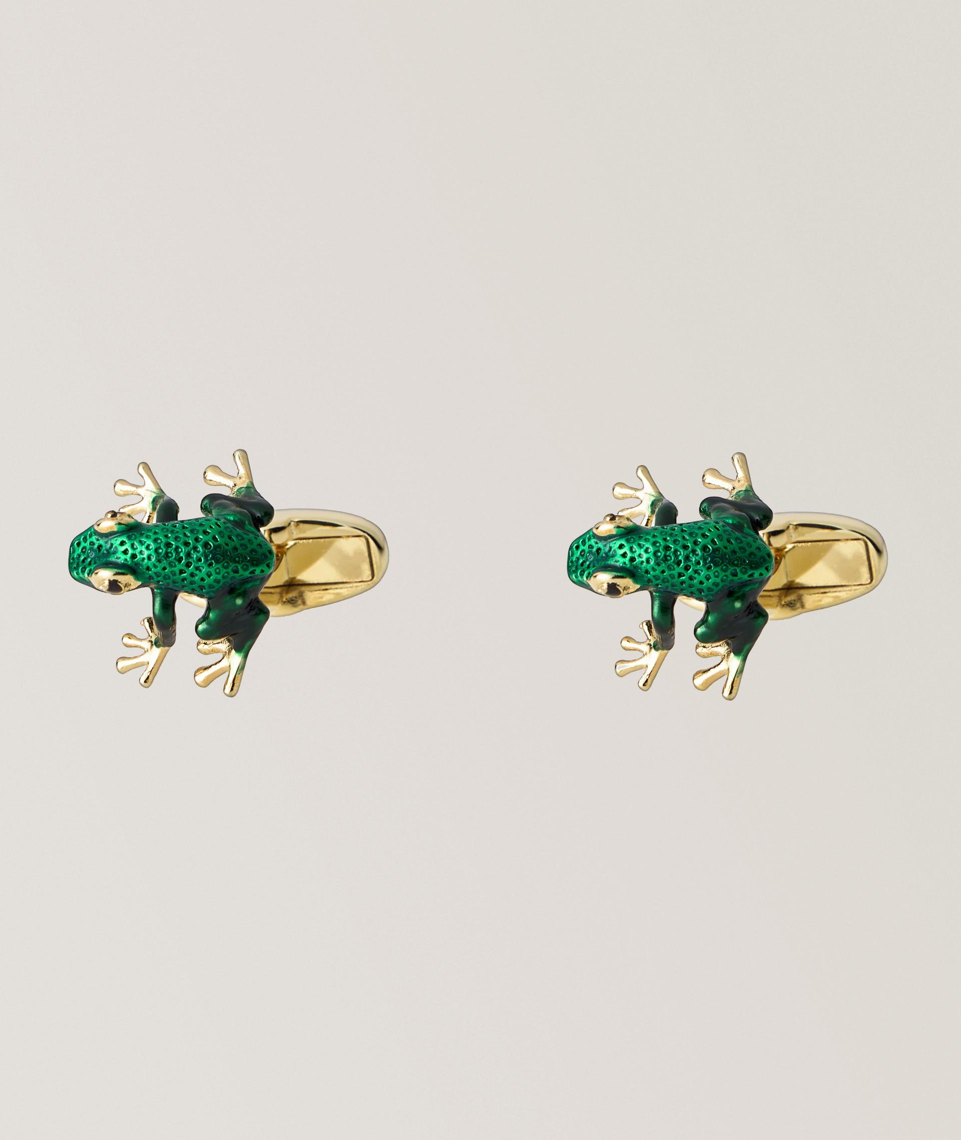 Enamel Frog Cufflinks  image 0