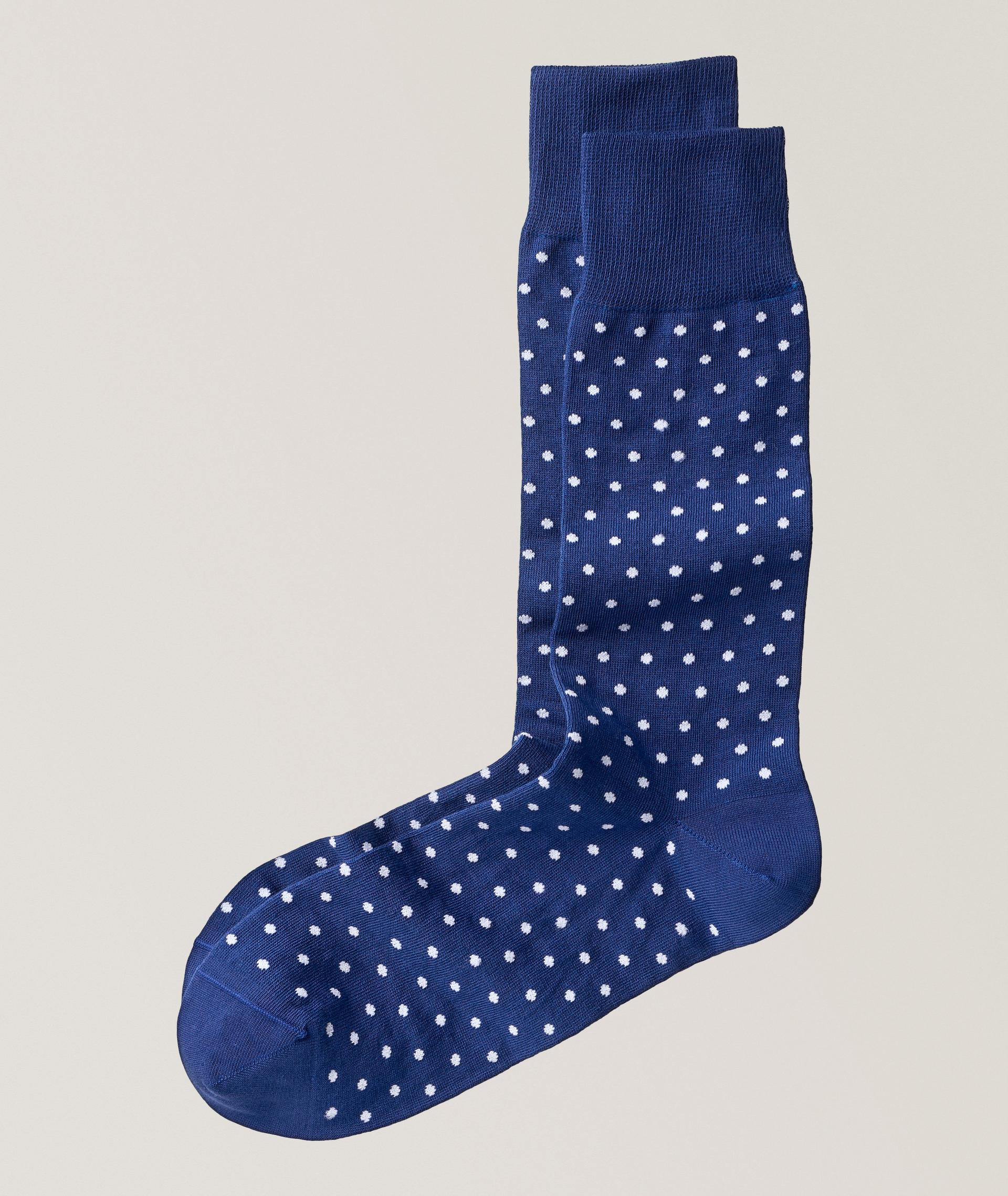 Chaussettes Jeremy à pois image 0
