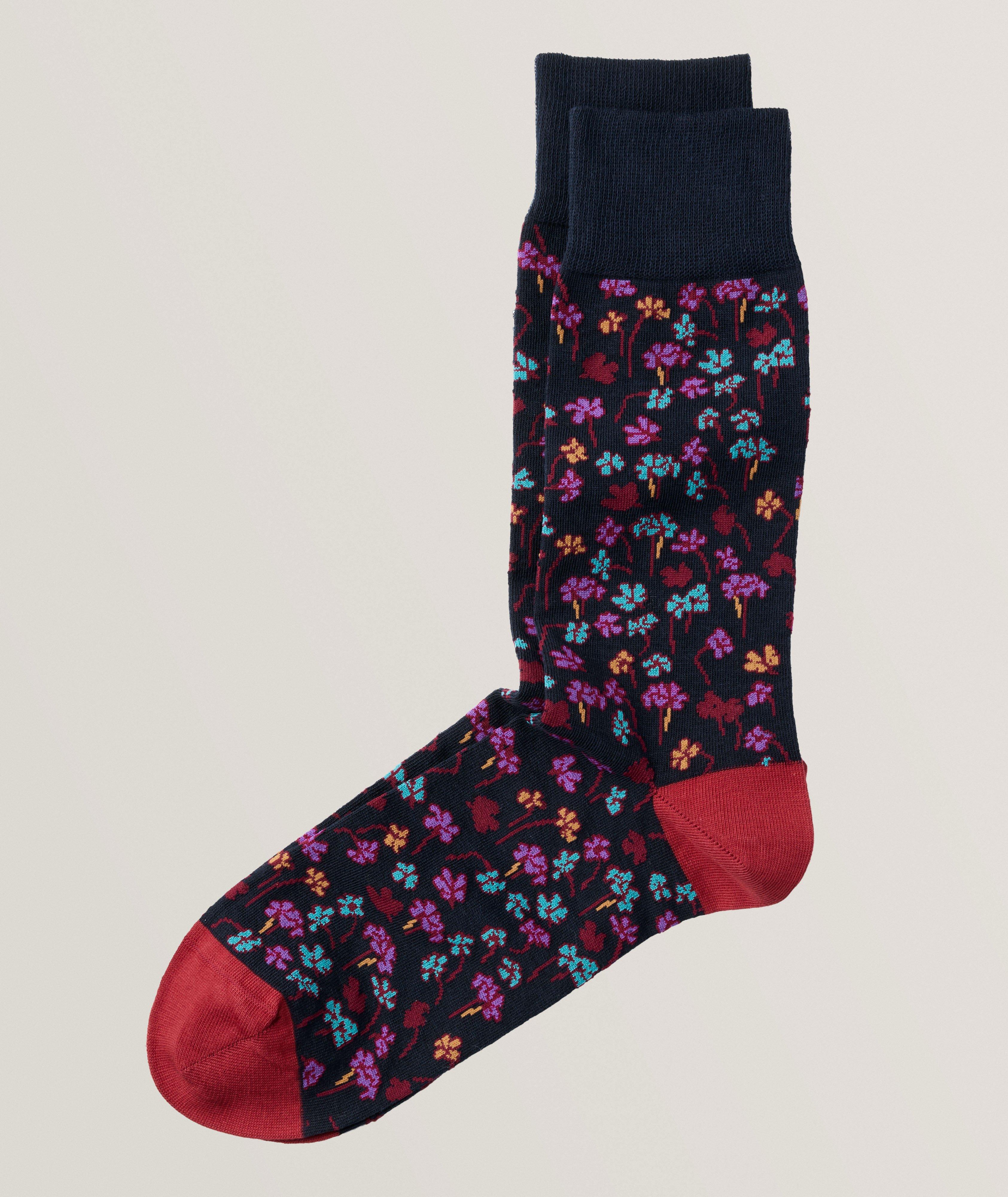 Chaussettes Oxalis à motif floral image 0