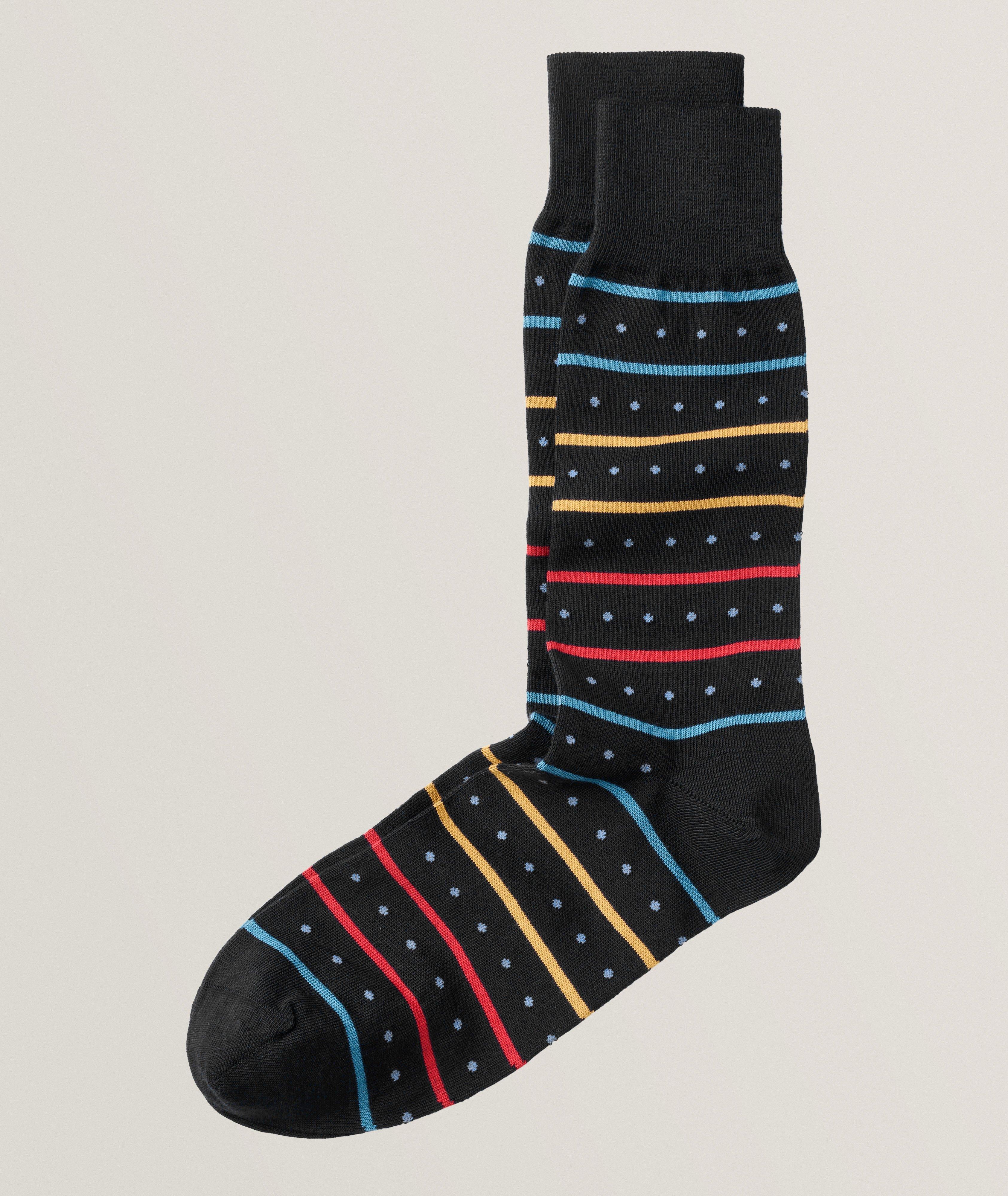 Iago Spot & Stripe Socks image 0