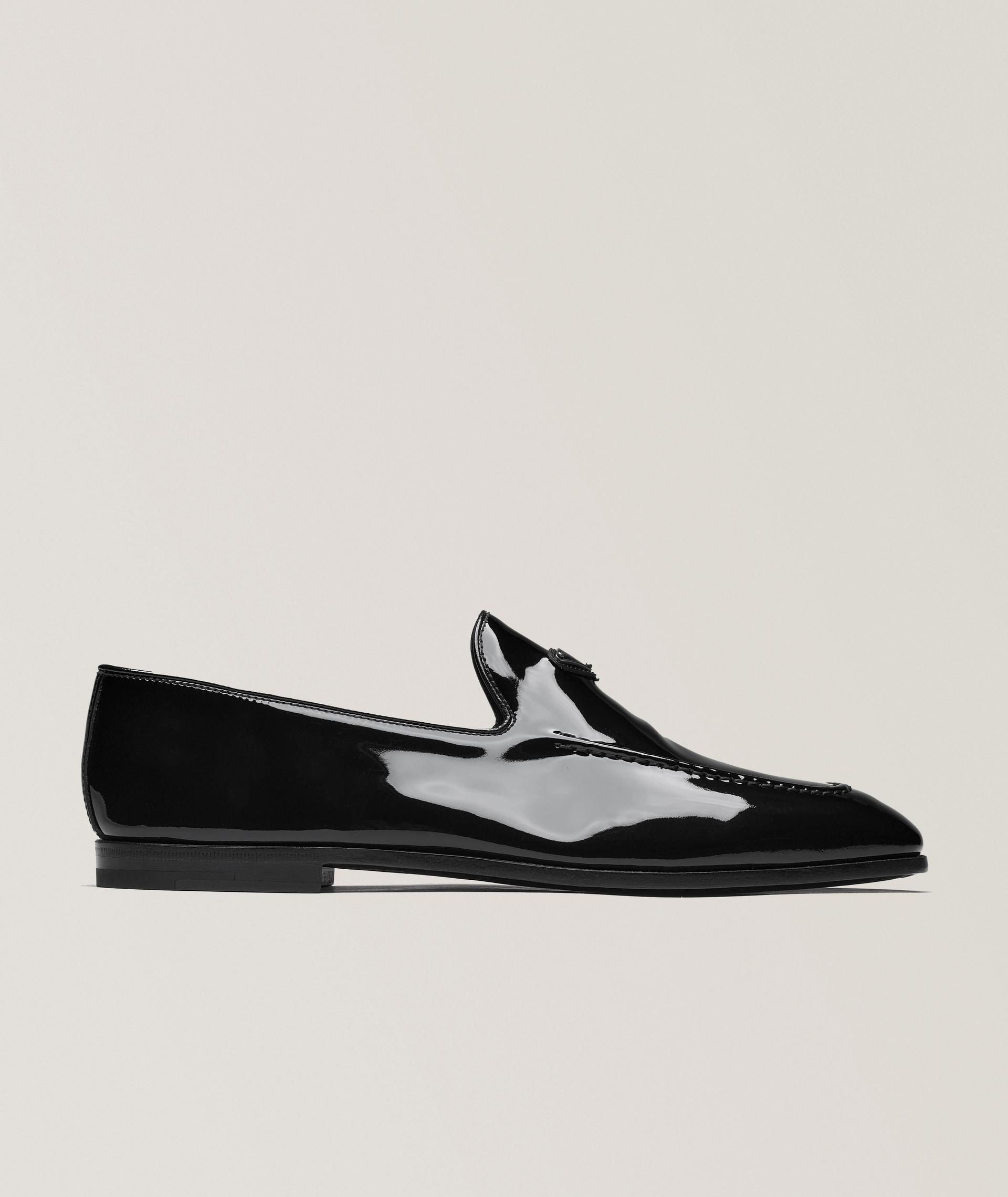 Venetian Logo Patent Leather Loafers image 0