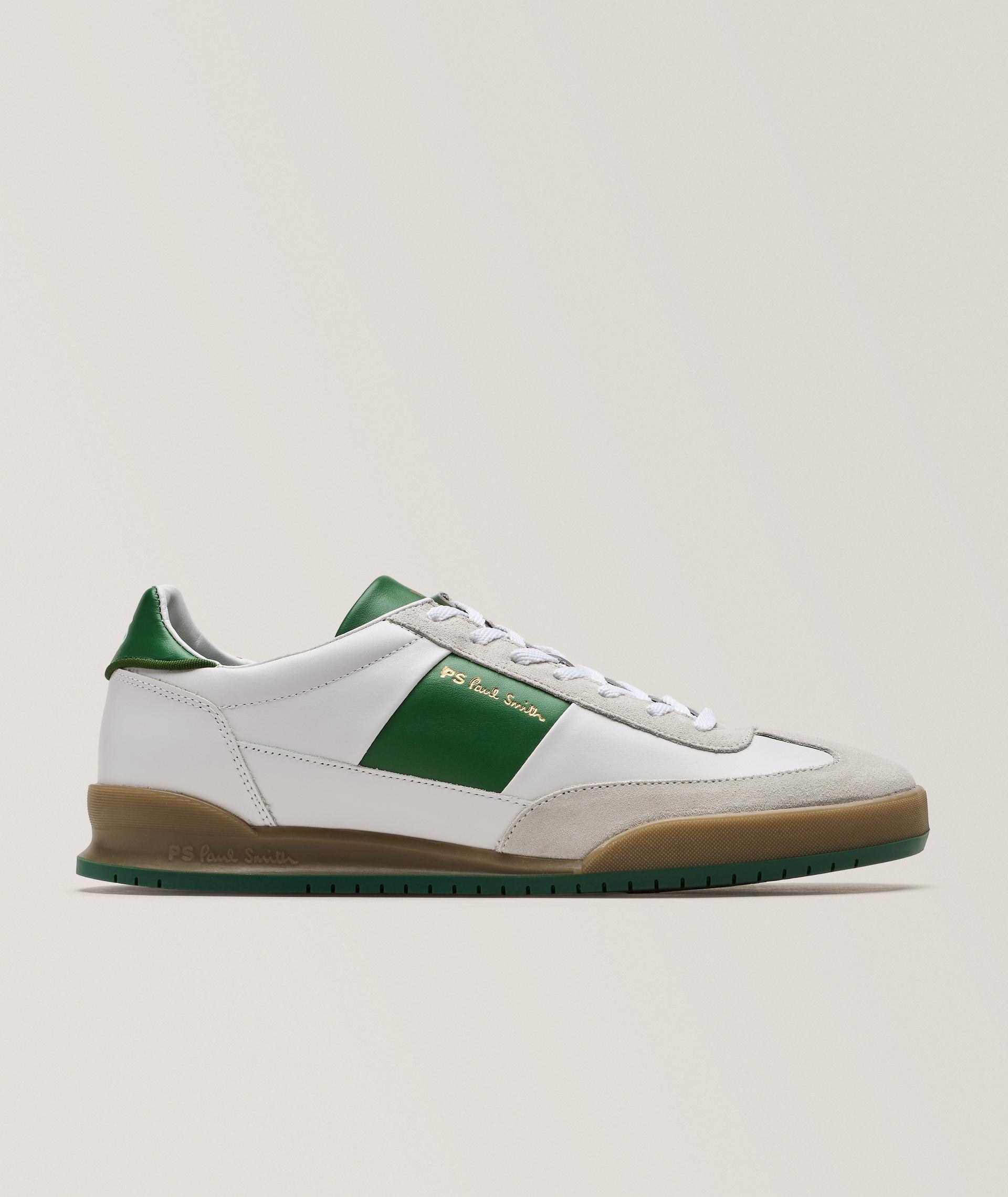 Chaussure sport Dover en cuir et en suède image 0