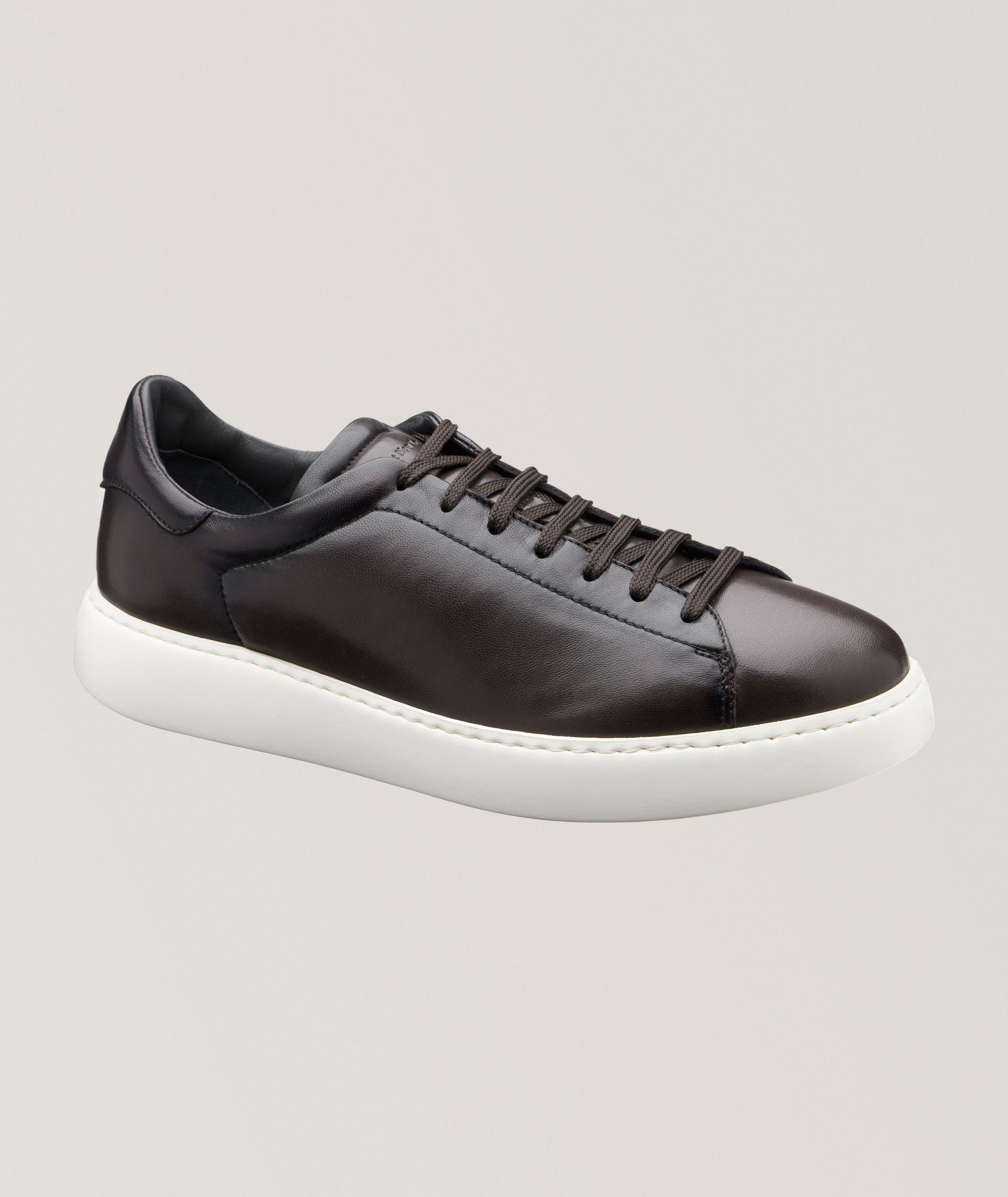 Chaussure sport Buddy en cuir poli image 0