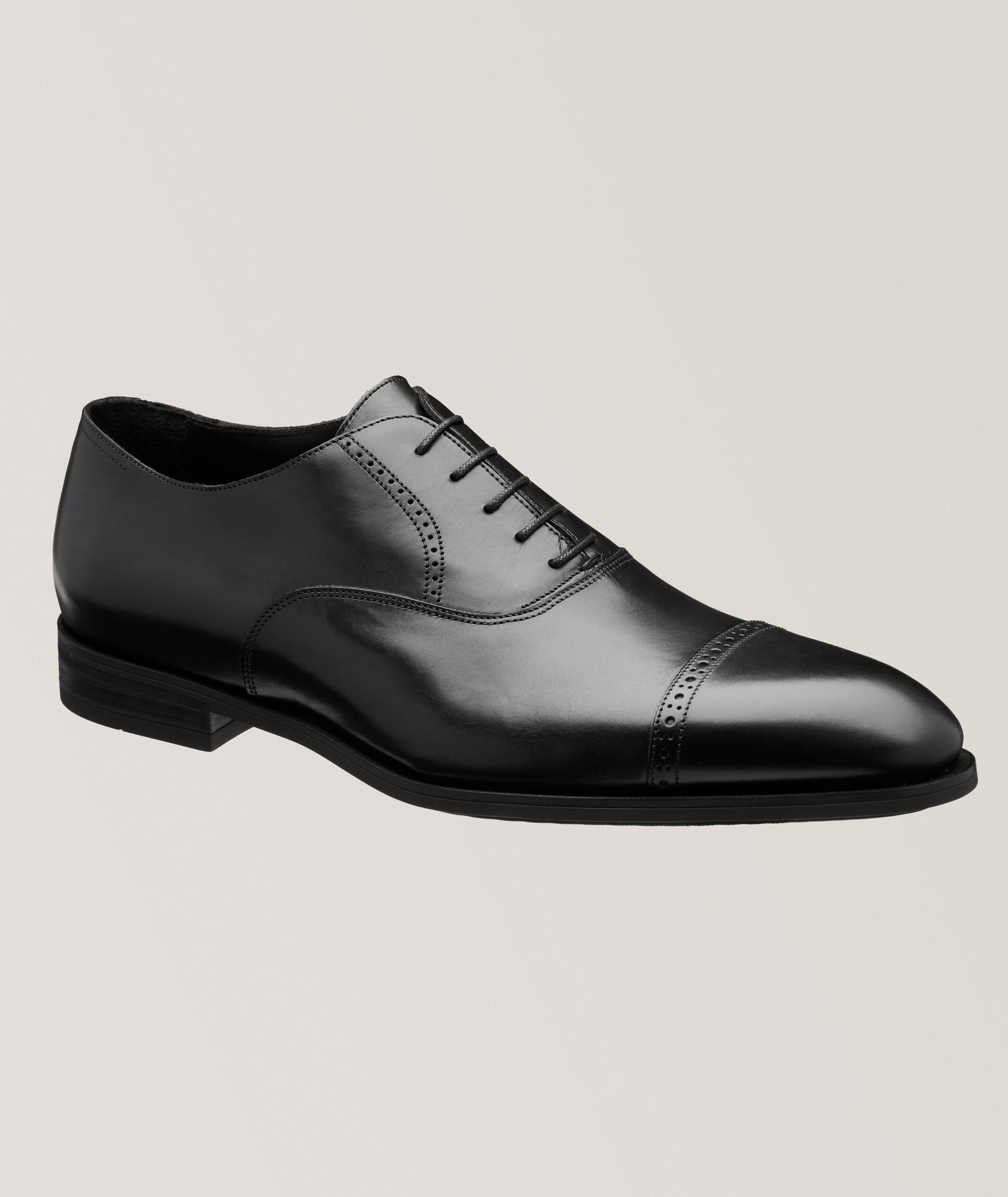 Everly Leather Cap-Toe Oxfords  image 0