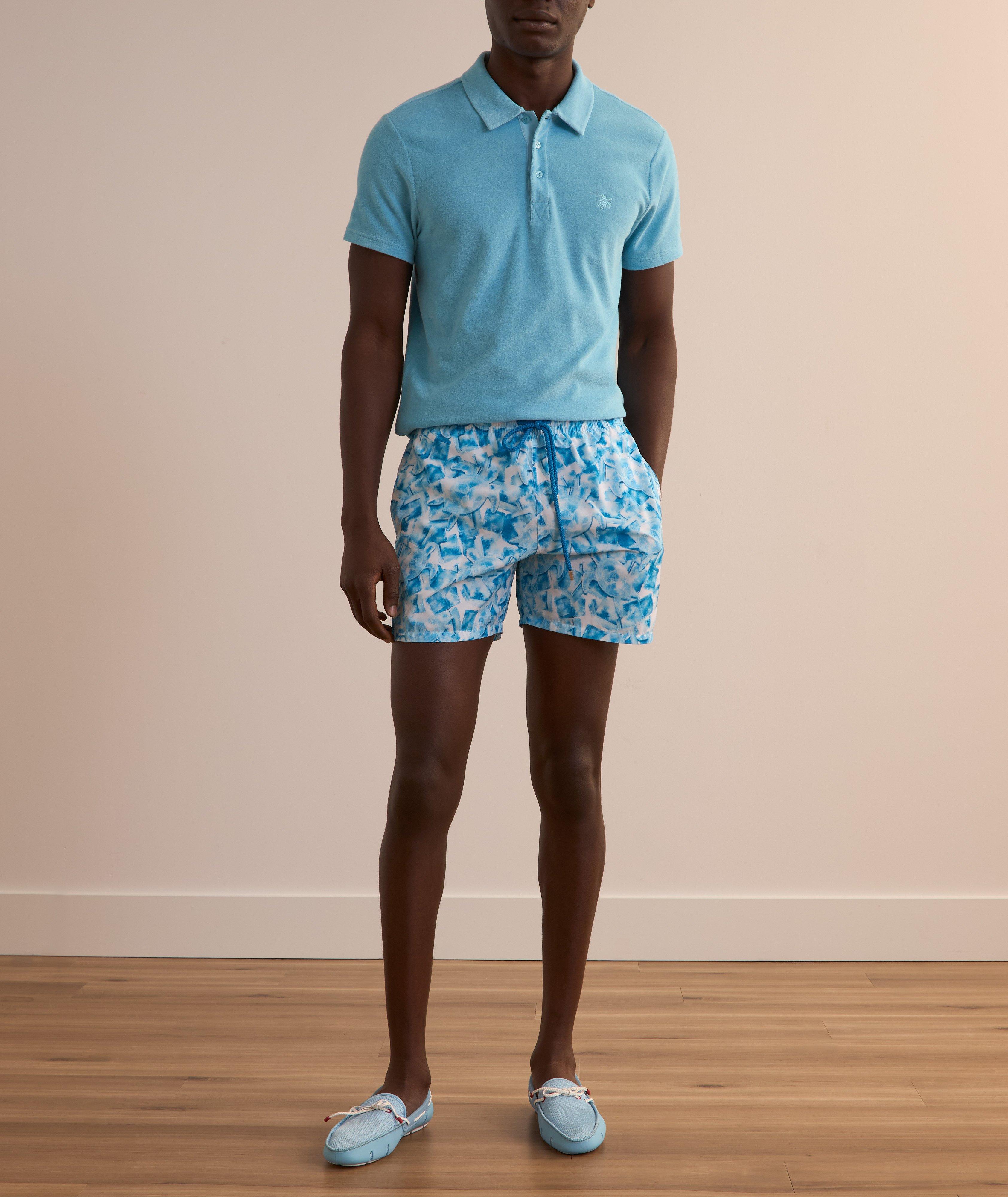 Short de bain très léger et repliable à motif de tortues sous la glace image 4