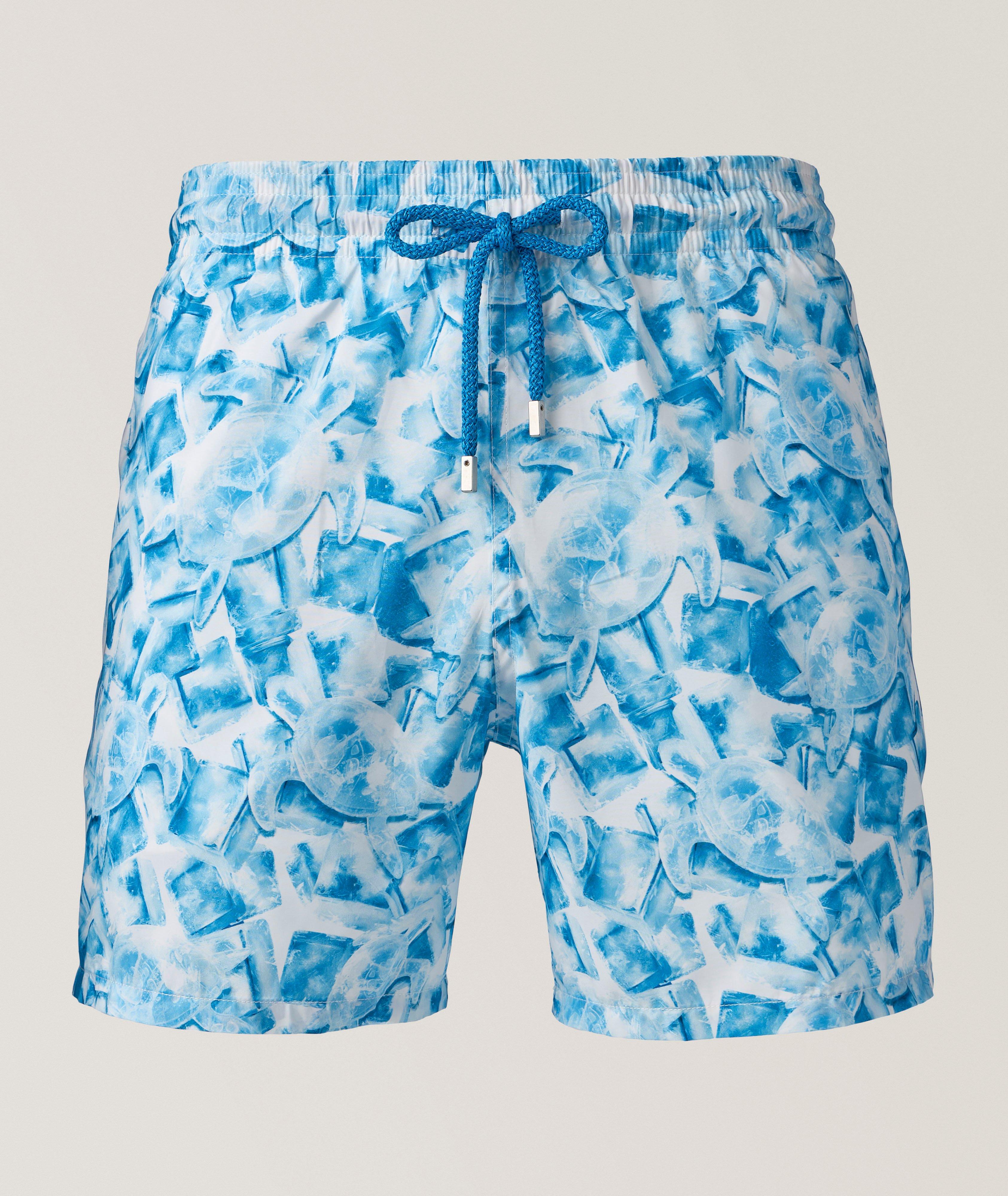 Vilebrequin Iced Turtles Ultra-Light Packable Swim Shorts