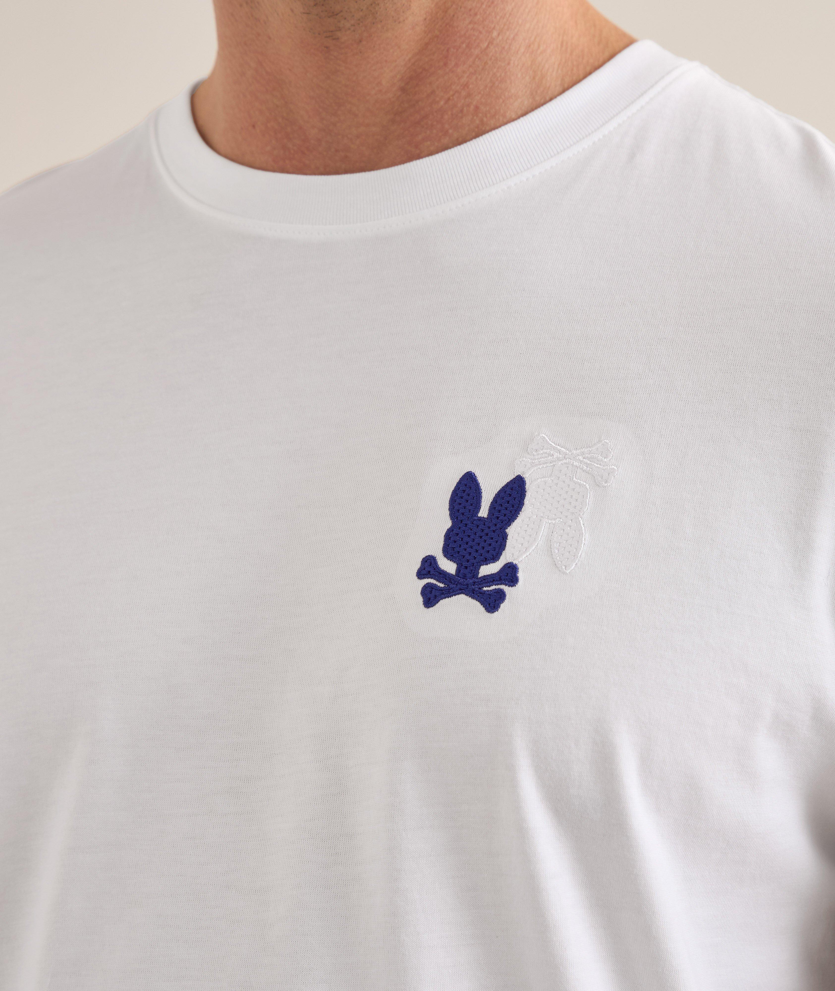 Pierce Embroidered Logo Cotton T-Shirt image 3