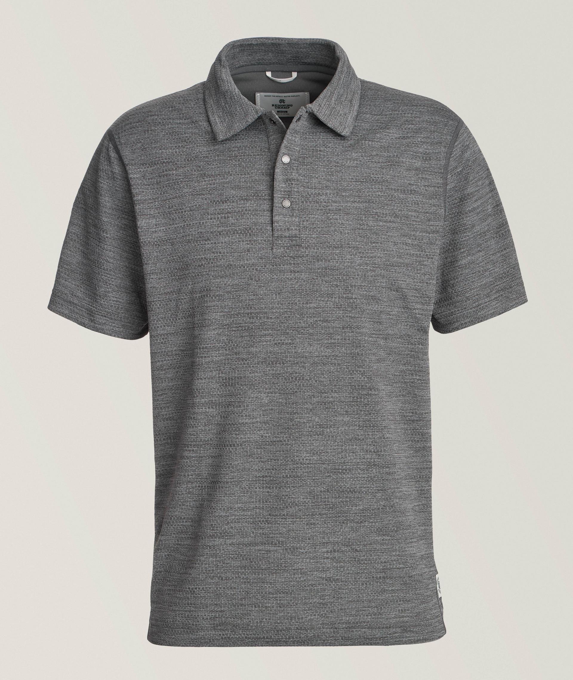 Polo en tissu à mailles Solotex de coupe standard image 0