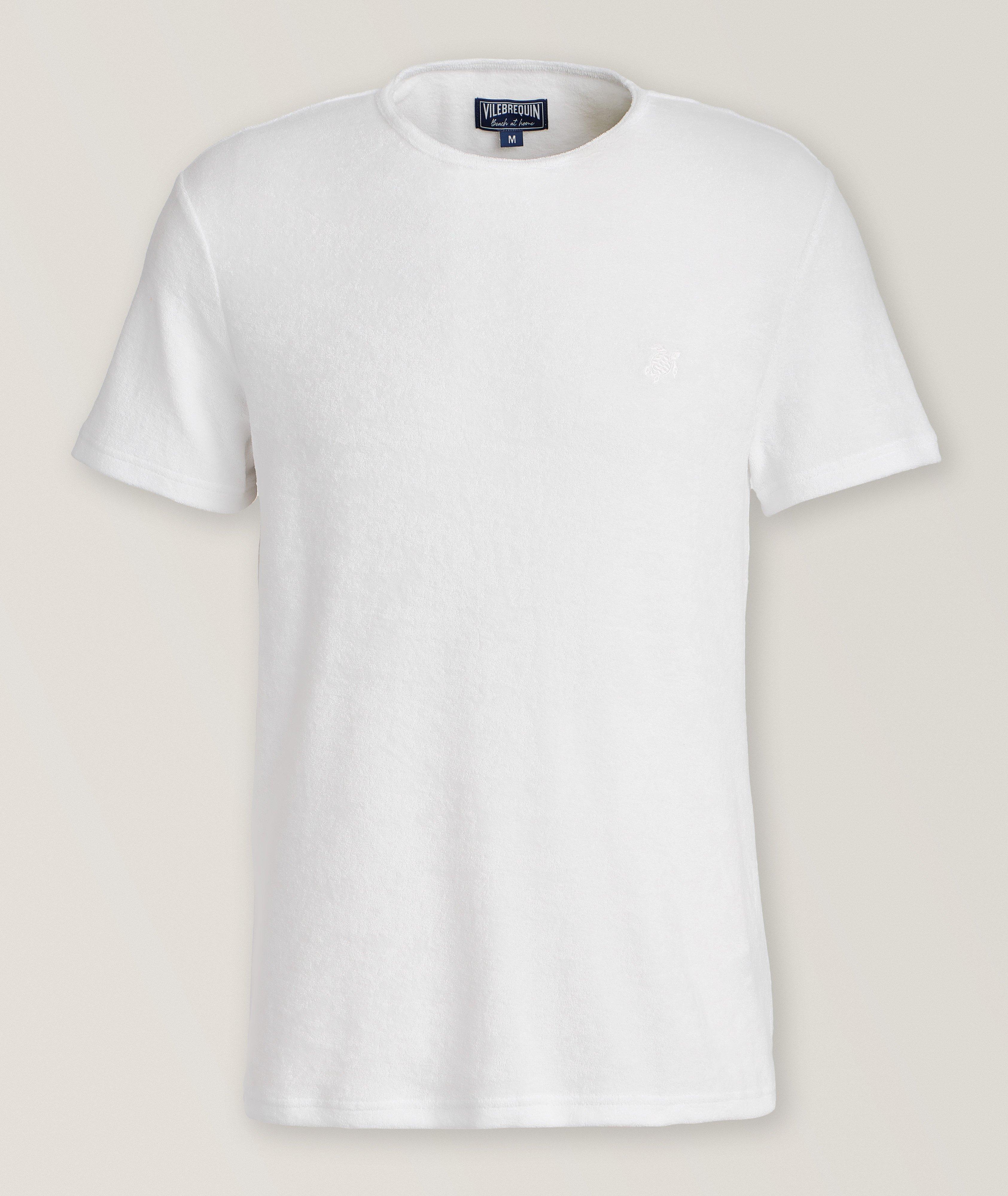 Tiramisu Terry Cloth-Blend T-Shirt image 0