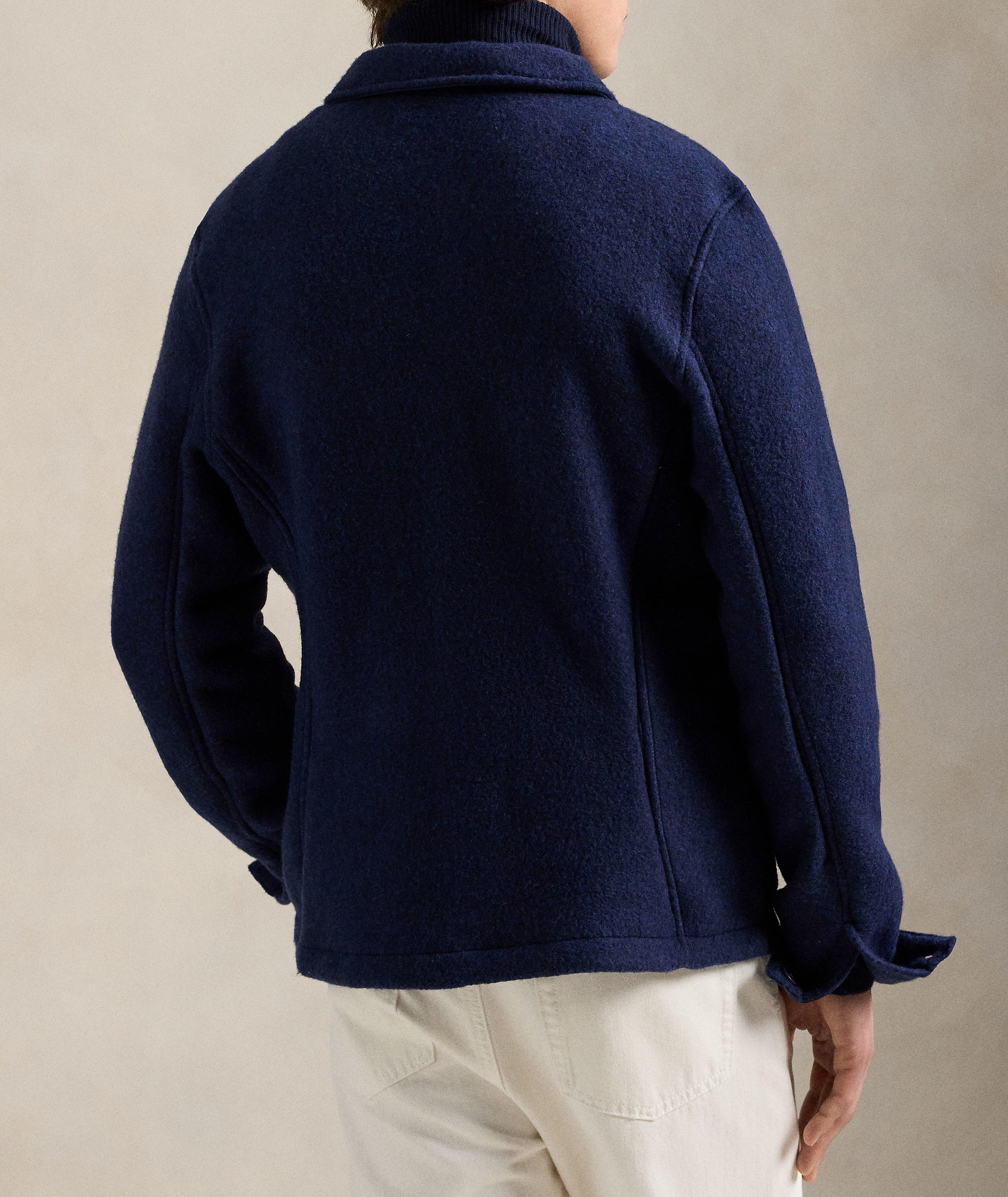 Wool-Blend Utility Shirt Jacket  image 2